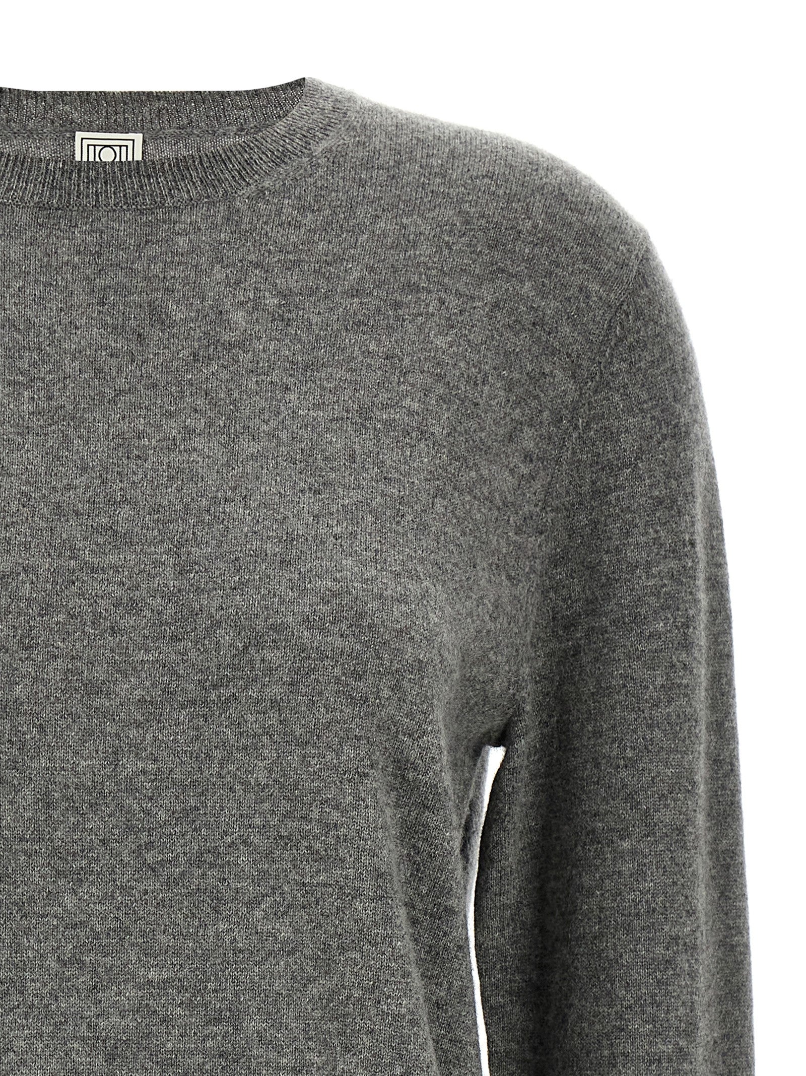 TOTEME Gray Cashmere Cardigan