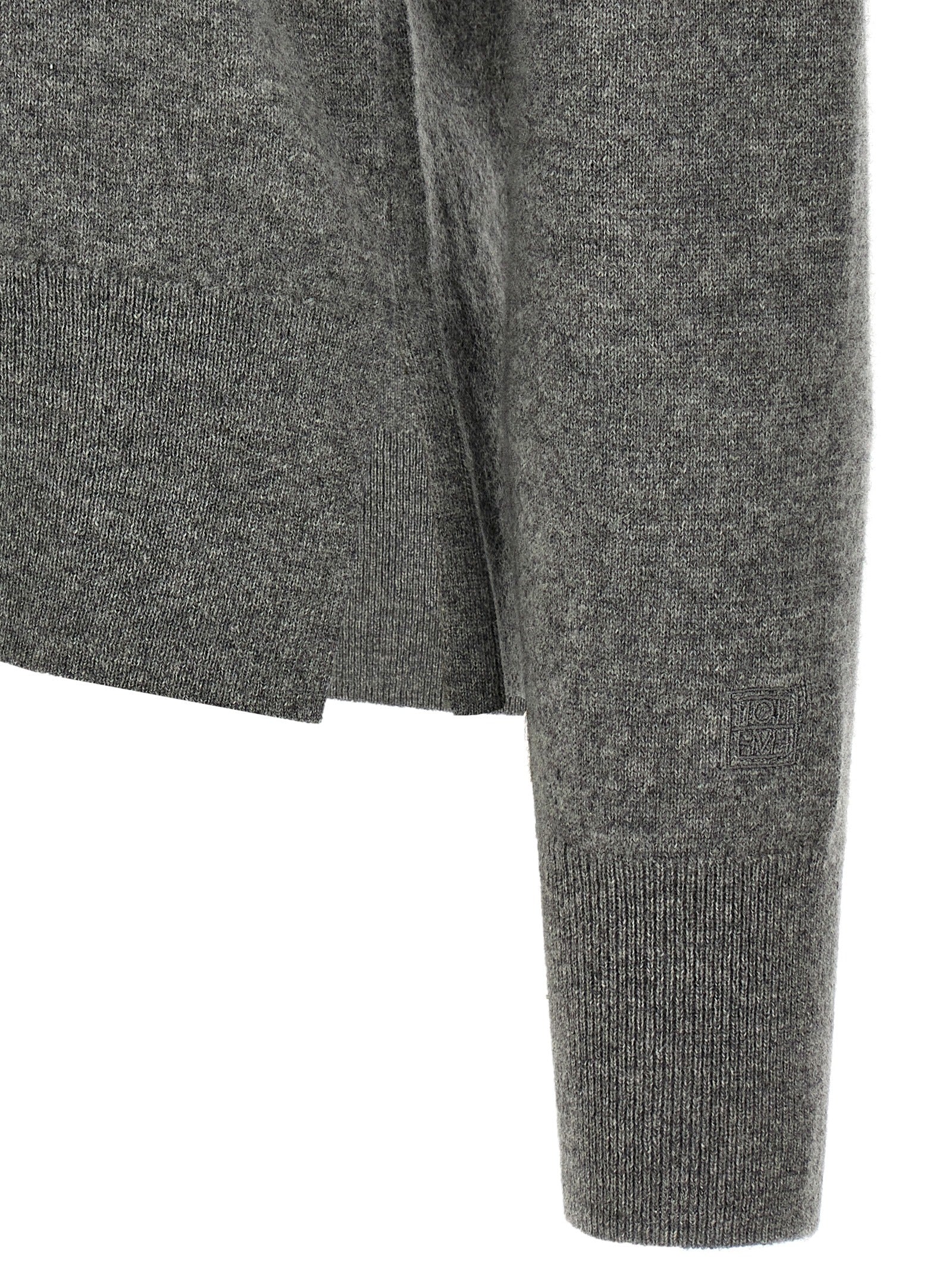 TOTEME Gray Cashmere Cardigan