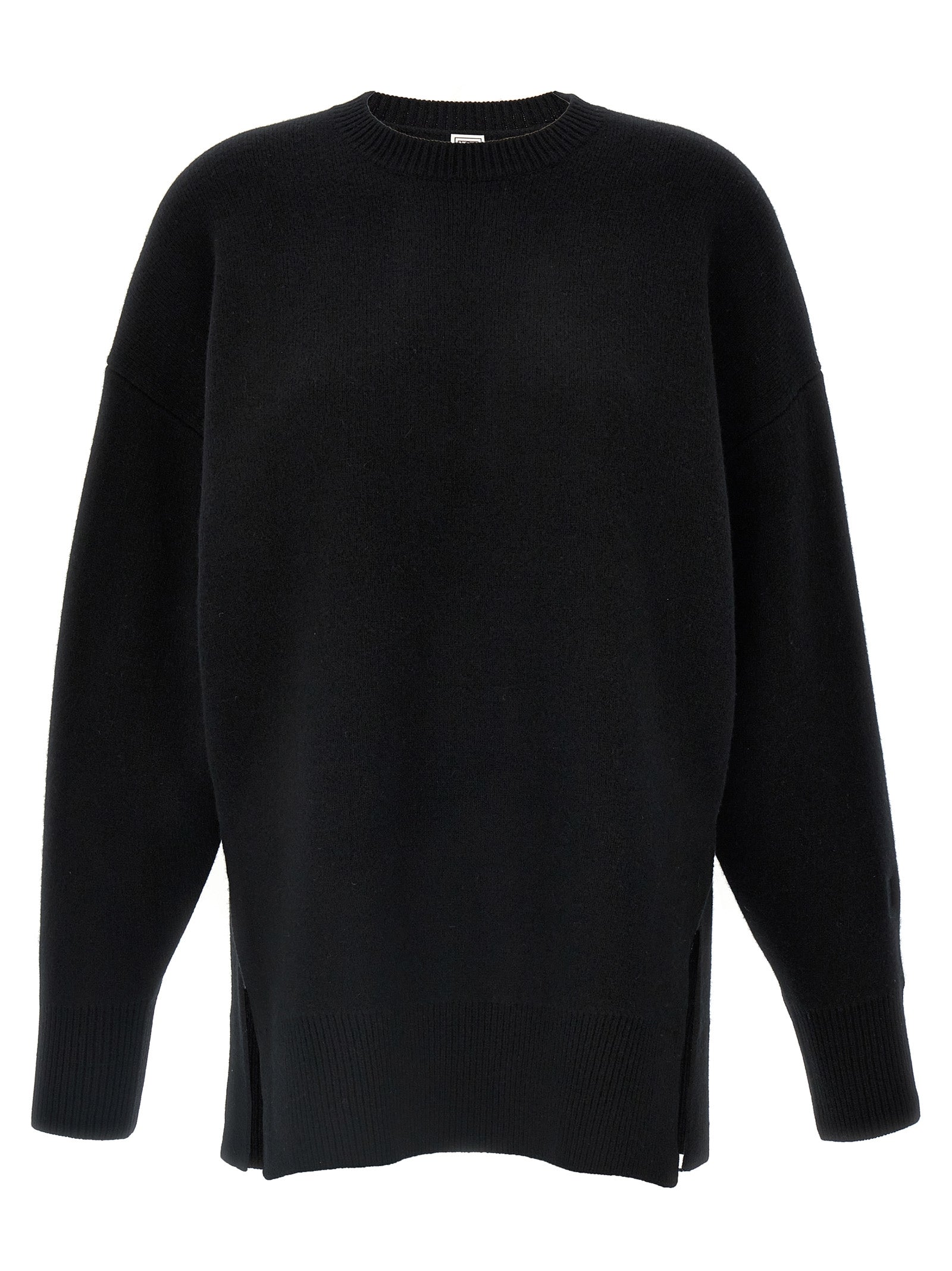 TOTEME Black Polyester Cardigan