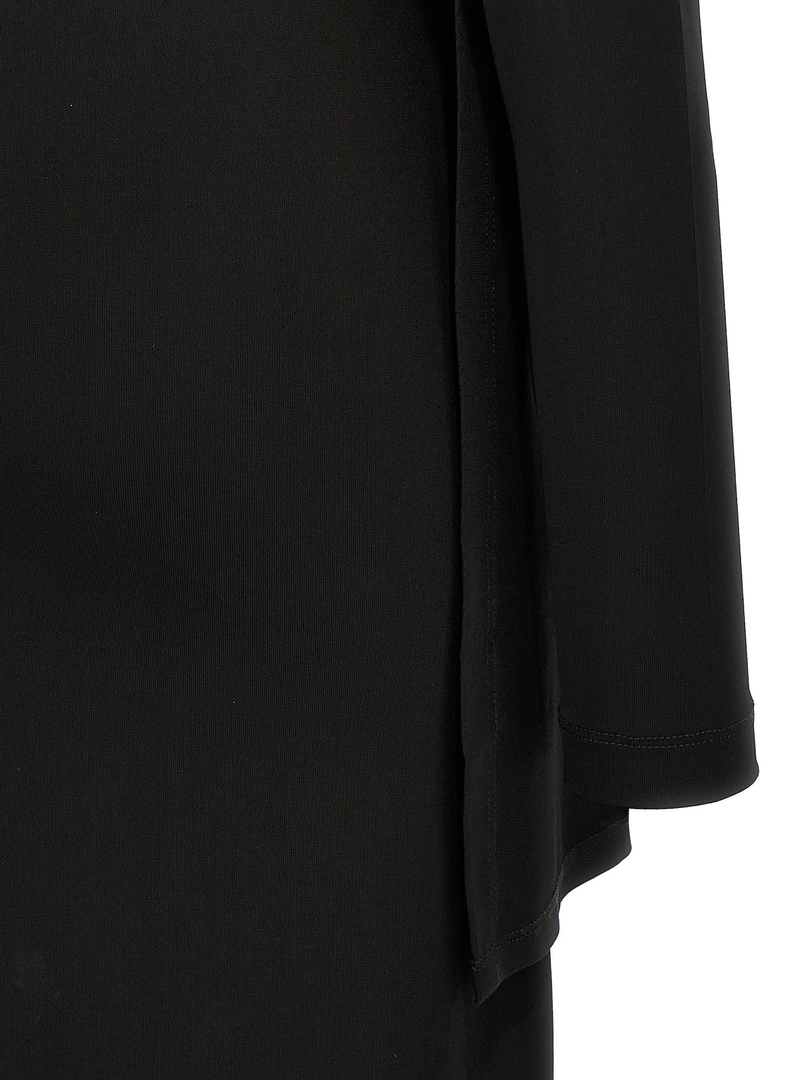 TOTEME Black Viscose Long Dress