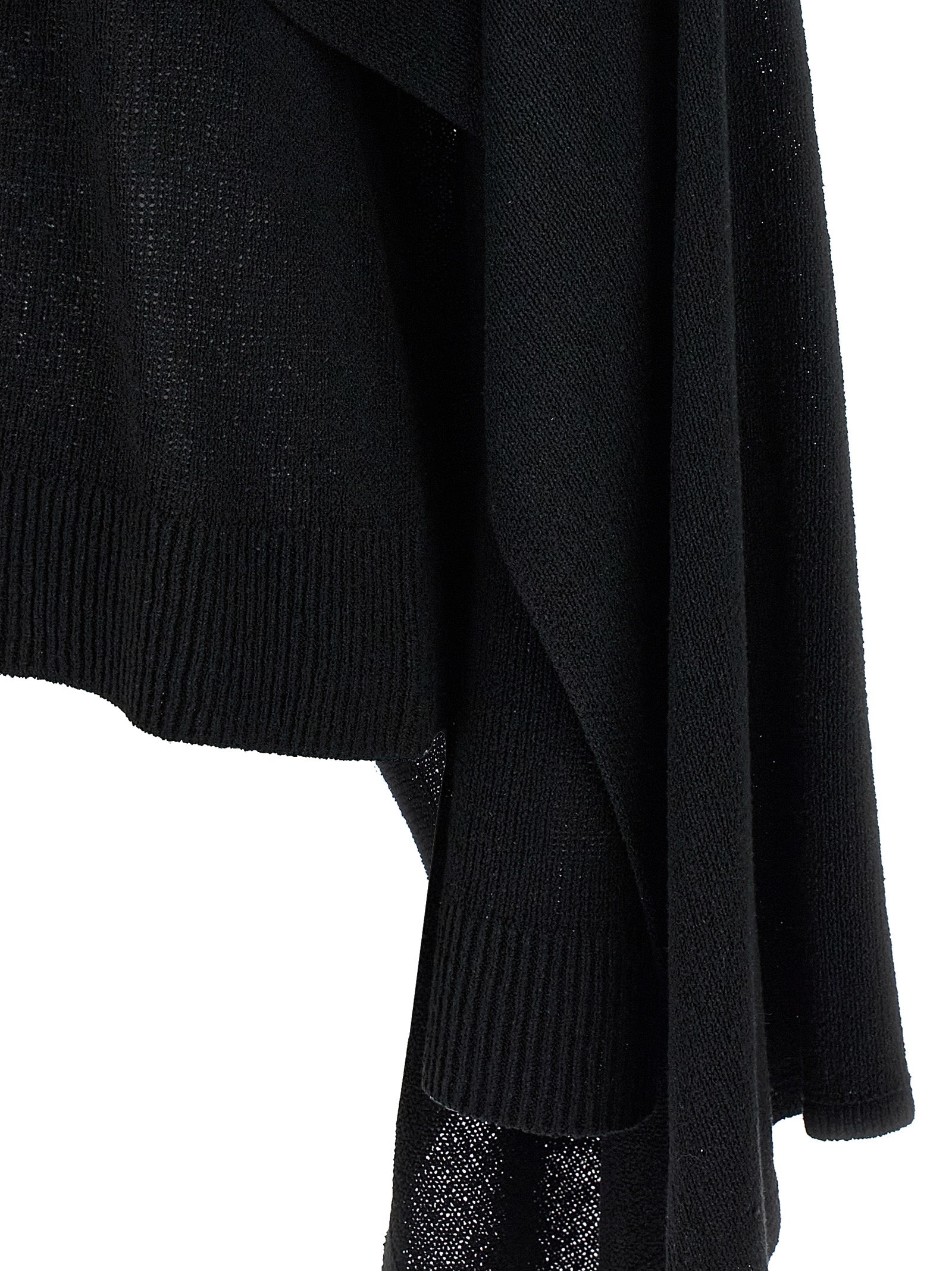 TOTEME Black Silk Cardigan