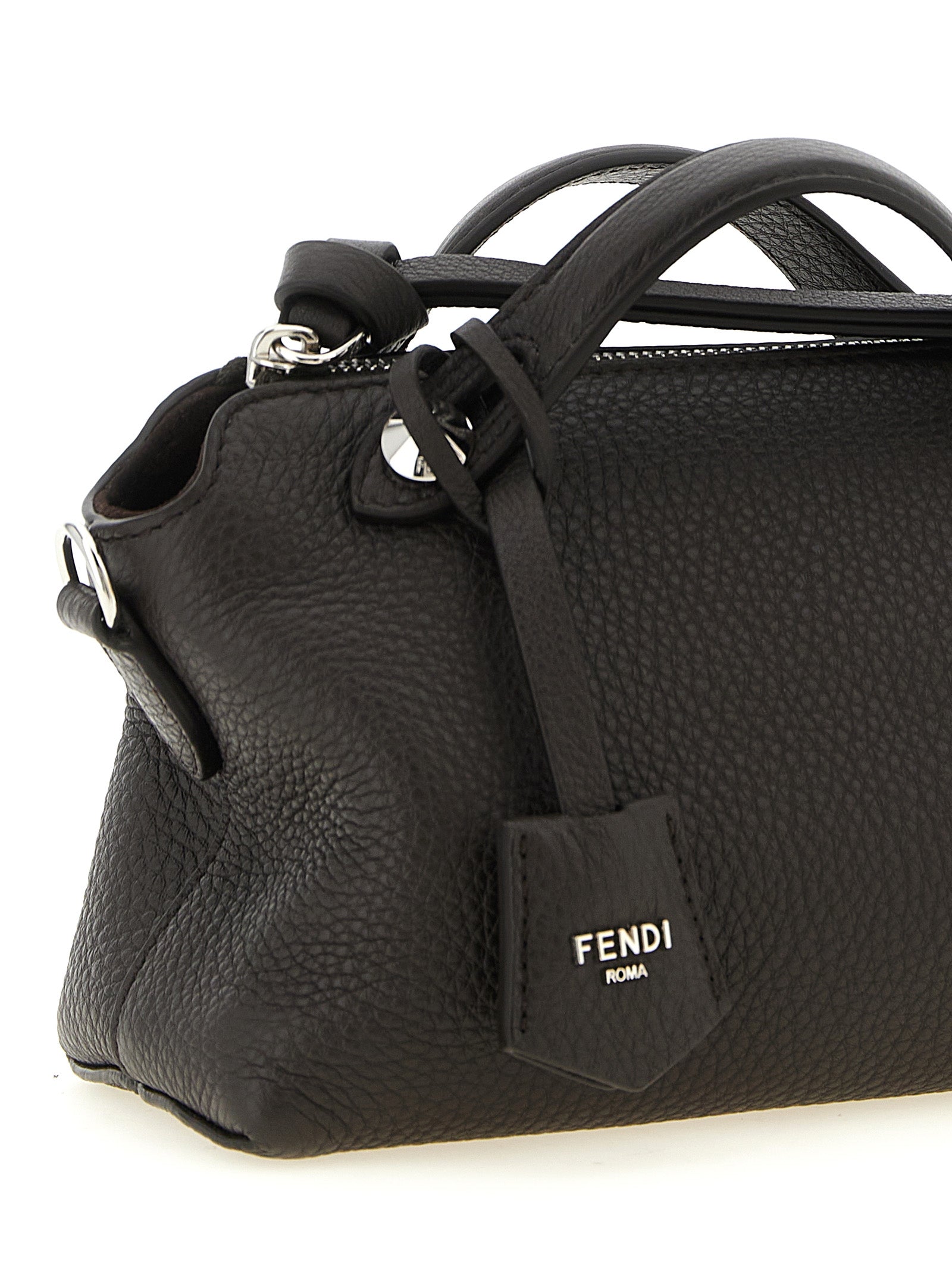 Fendi Brown Calfskin Handbag