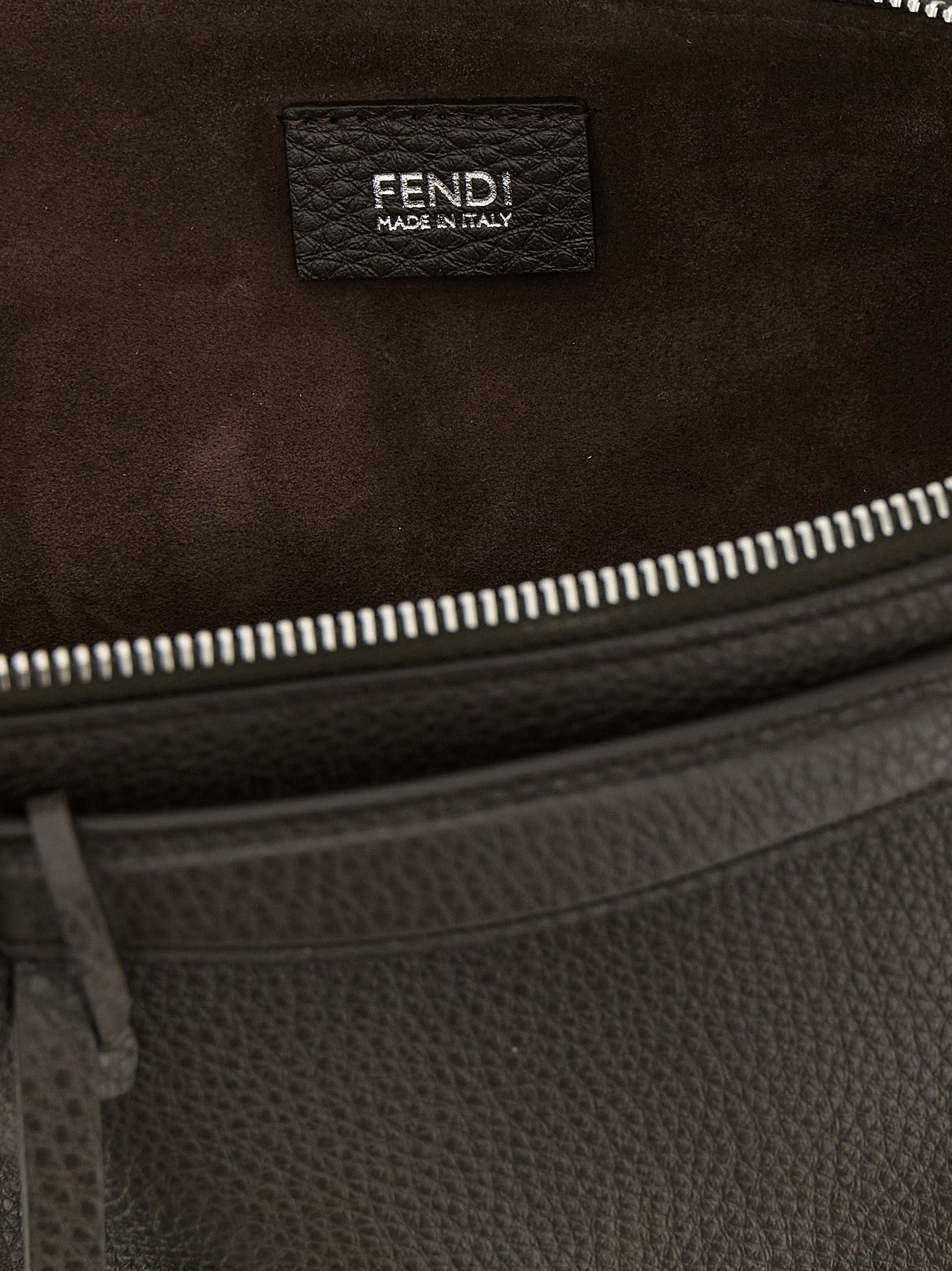Fendi Brown Calfskin Handbag