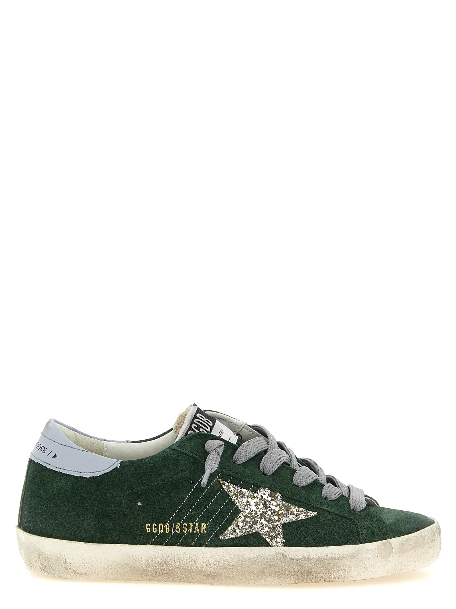 Golden Goose Bicolor Leather Low Top Sneakers