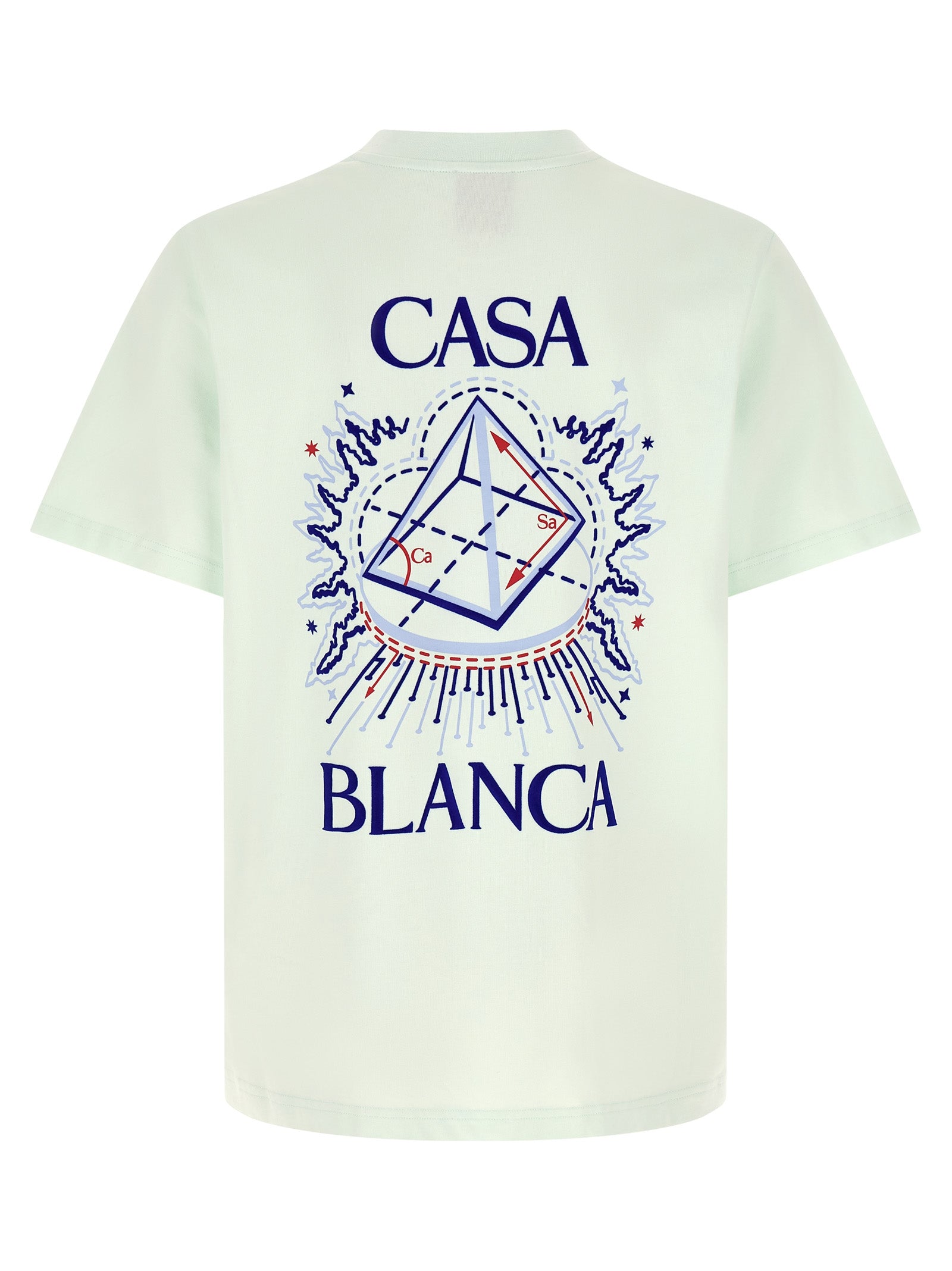 Casablanca Blue Organic Cotton T-Shirt