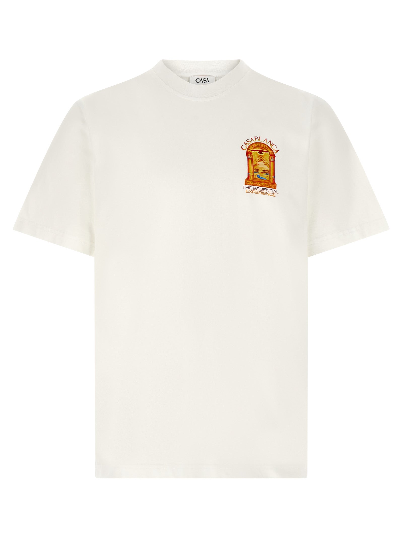 Casablanca White Organic Cotton T-Shirt