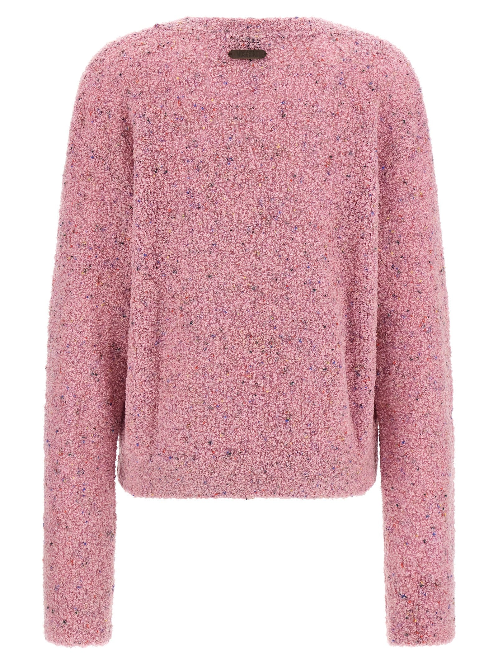 Moschino Multicolor Virgin Wool Cardigan