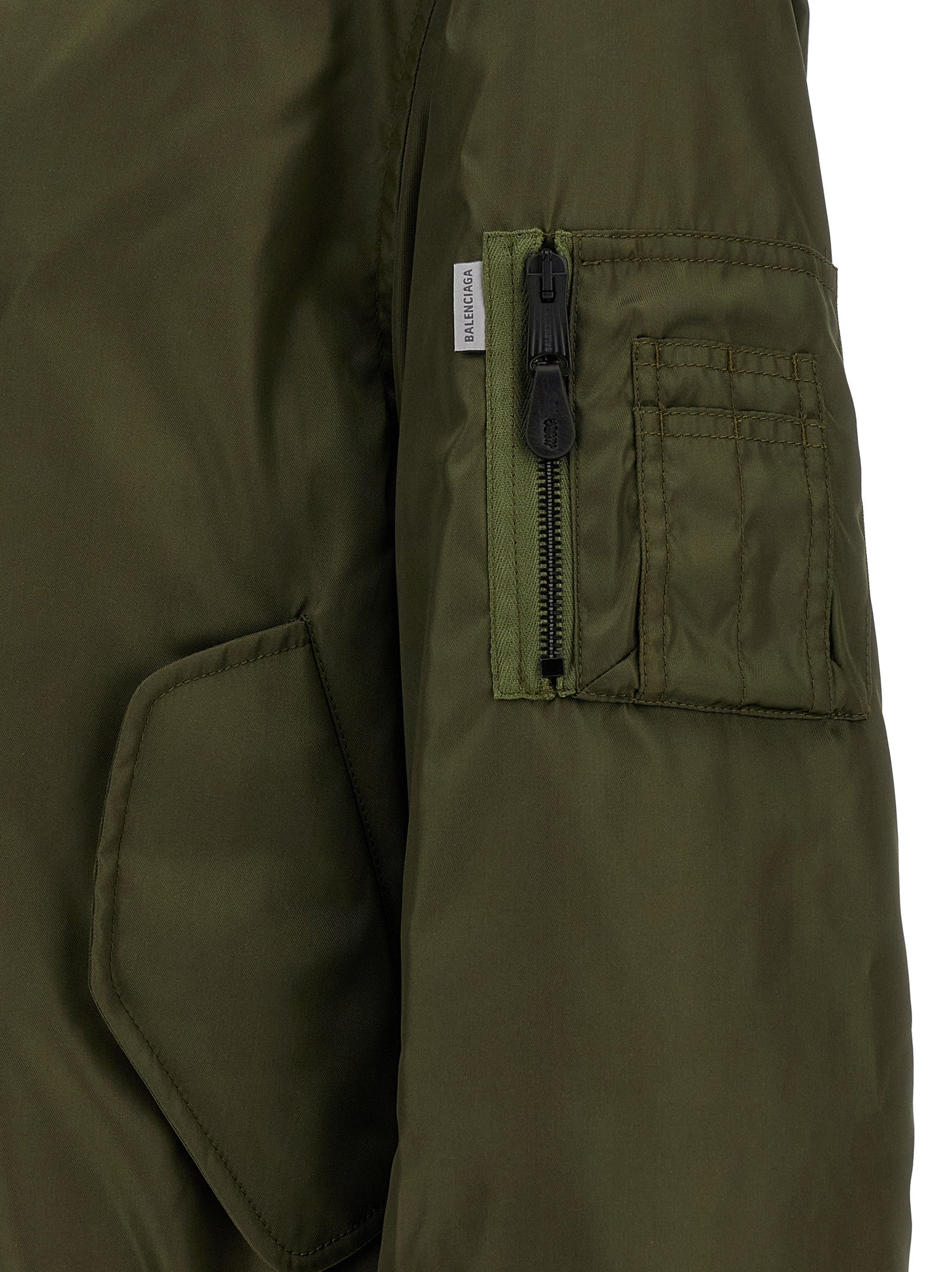 Balenciaga Bicolor Polyamide Bomber