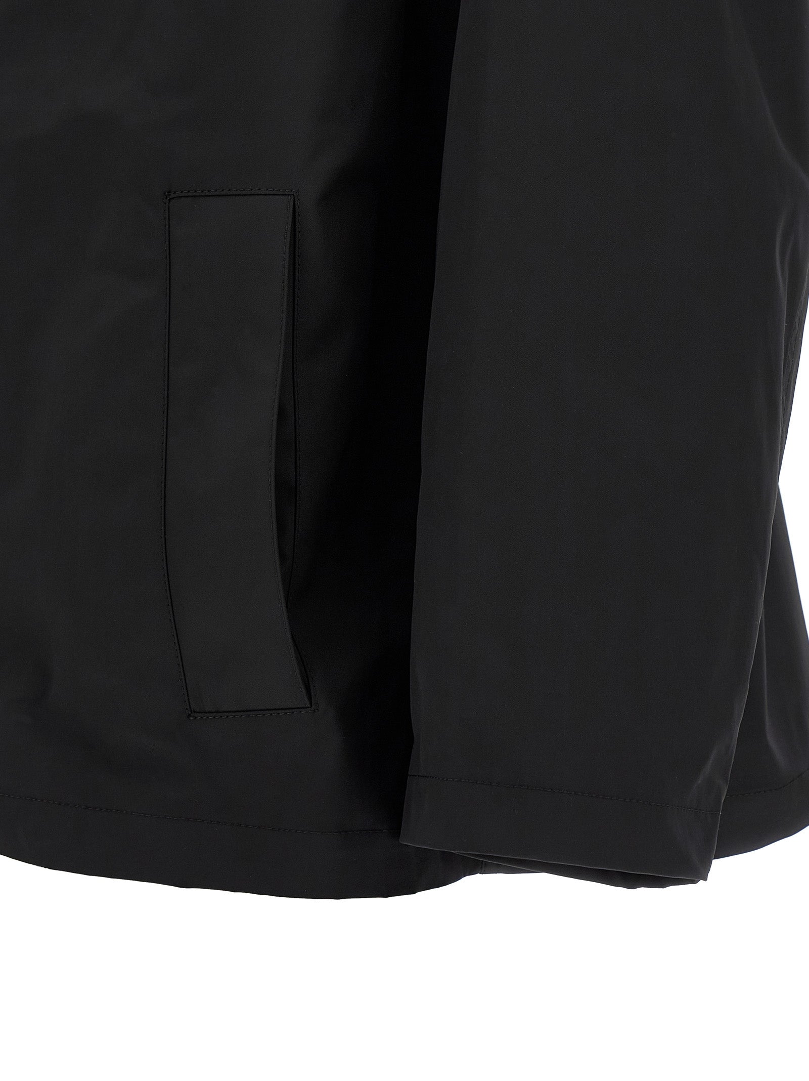 Balenciaga Black Polyester Parka