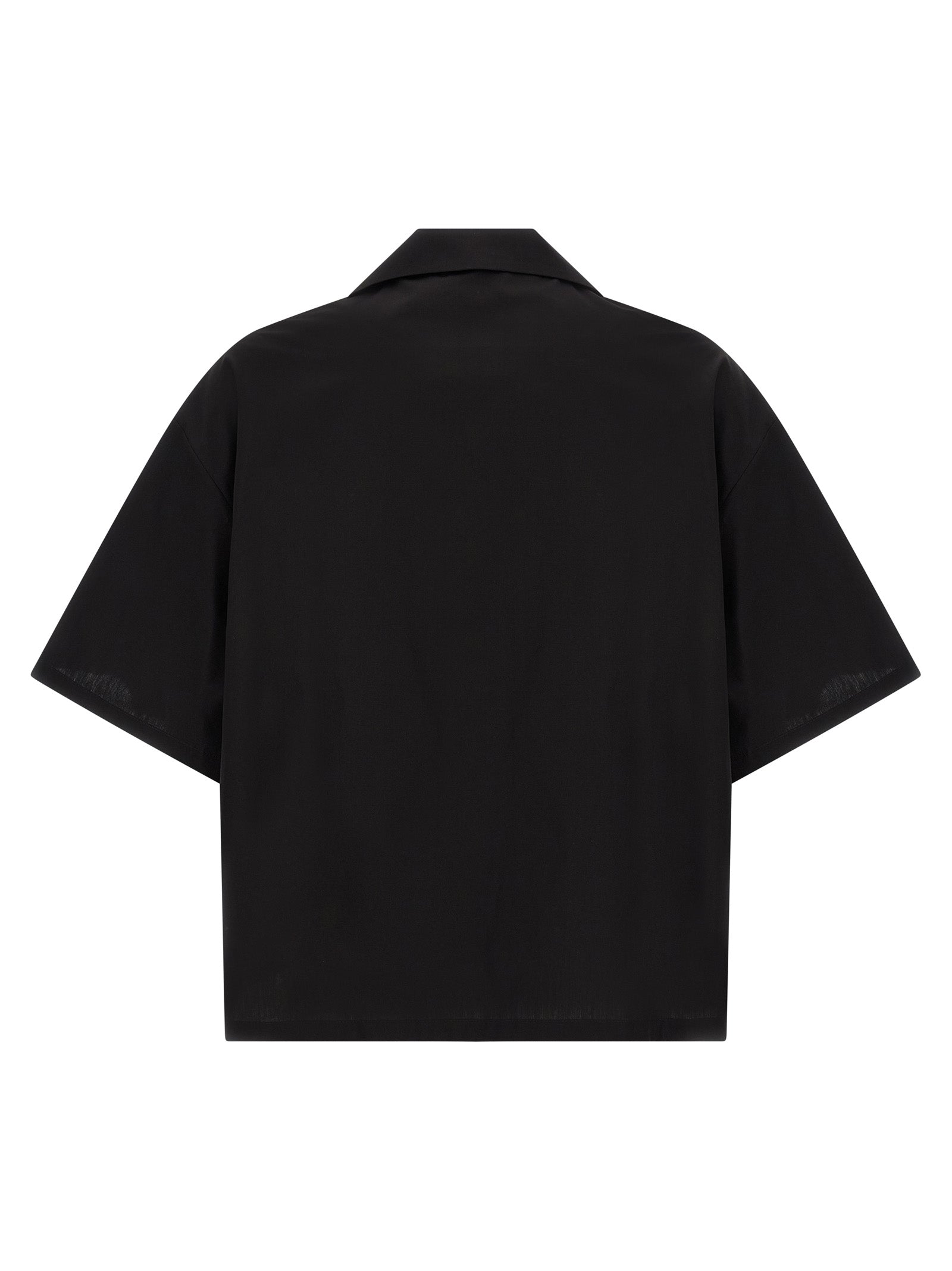 Balenciaga Black Cotton Blouse