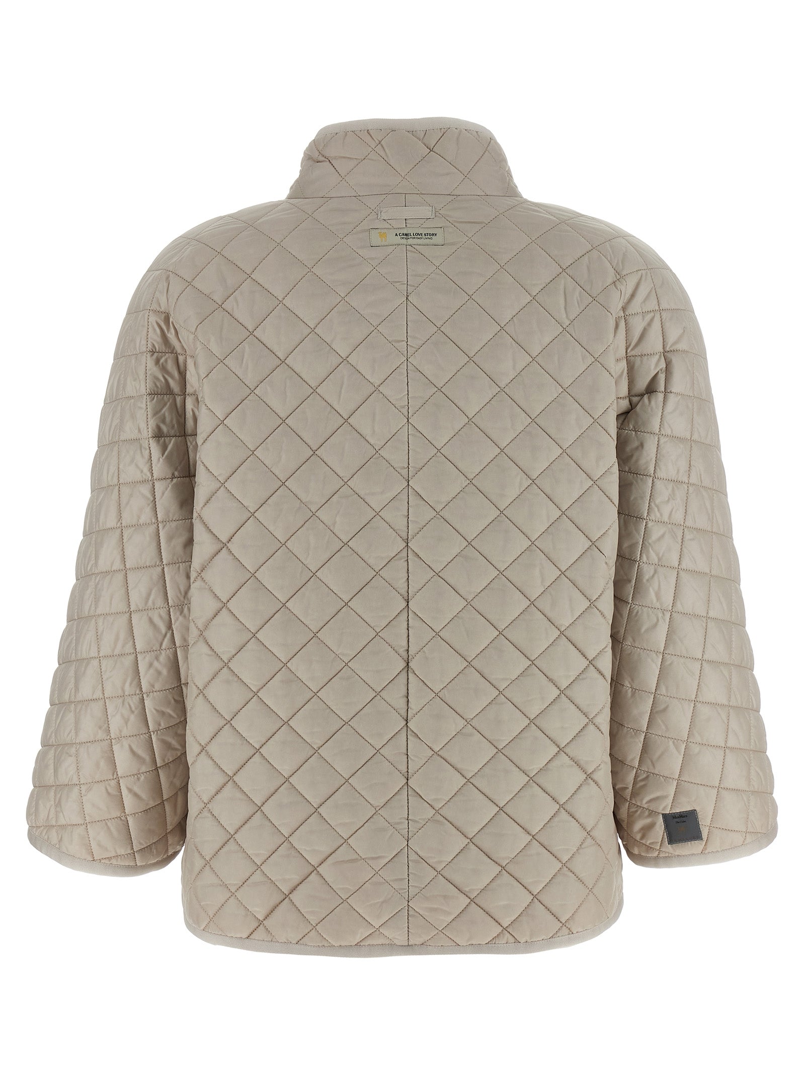 Max Mara Gray Polyester Coat