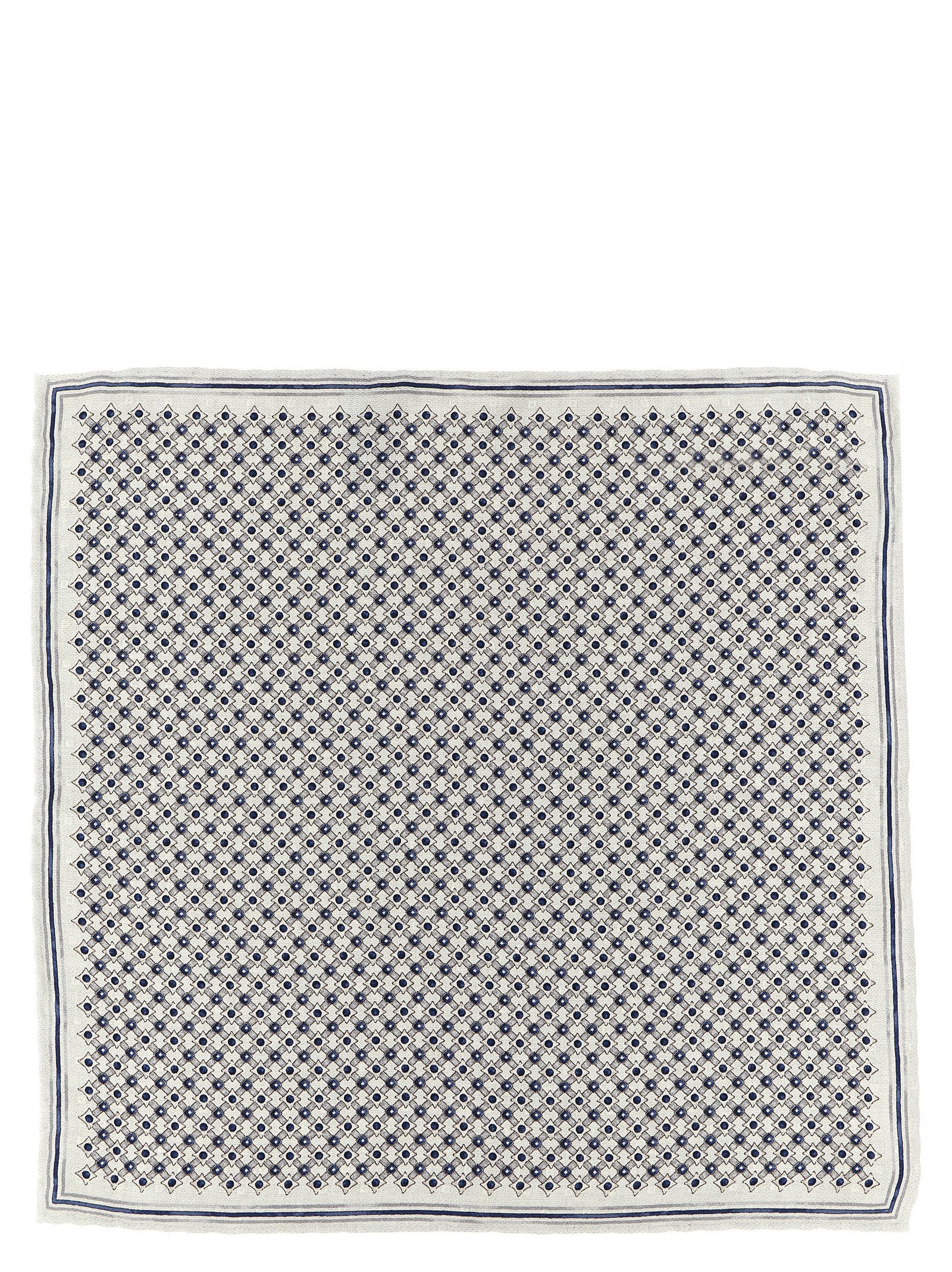 Brunello Cucinelli Multicolor Silk Foulard