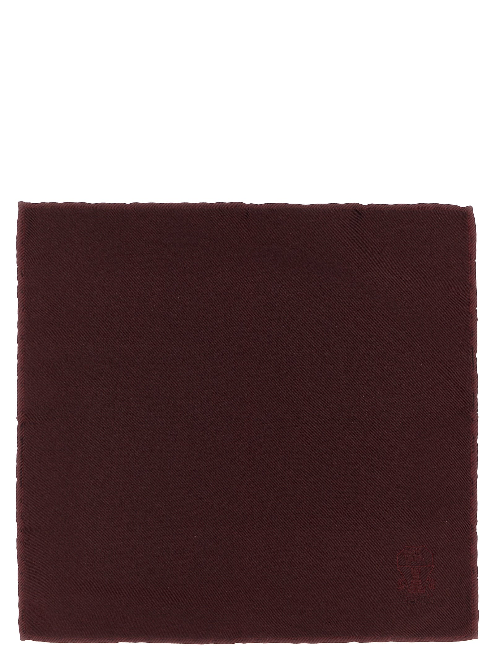 Brunello Cucinelli Bordeaux Silk Other Accessories