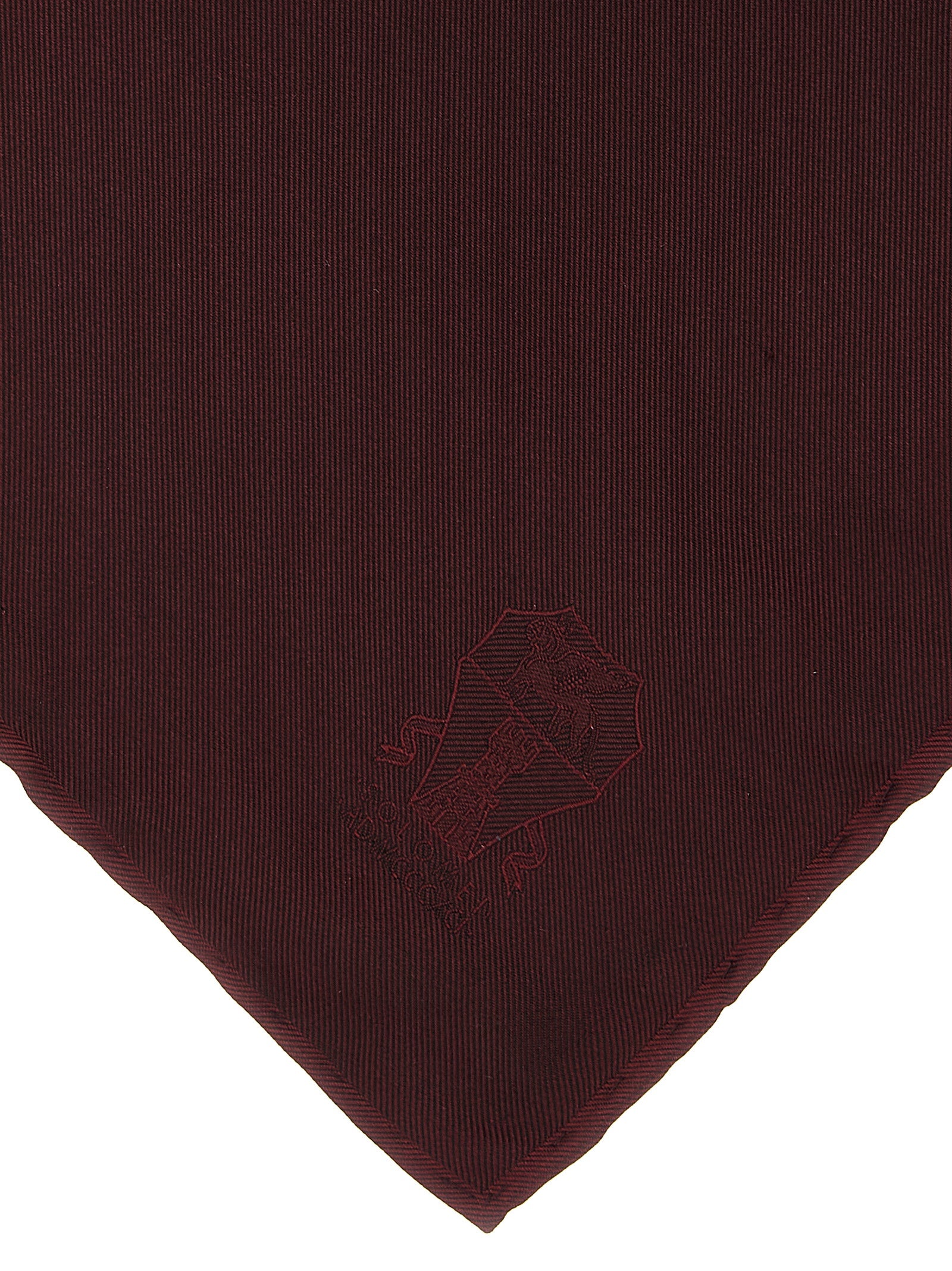 Brunello Cucinelli Bordeaux Silk Other Accessories