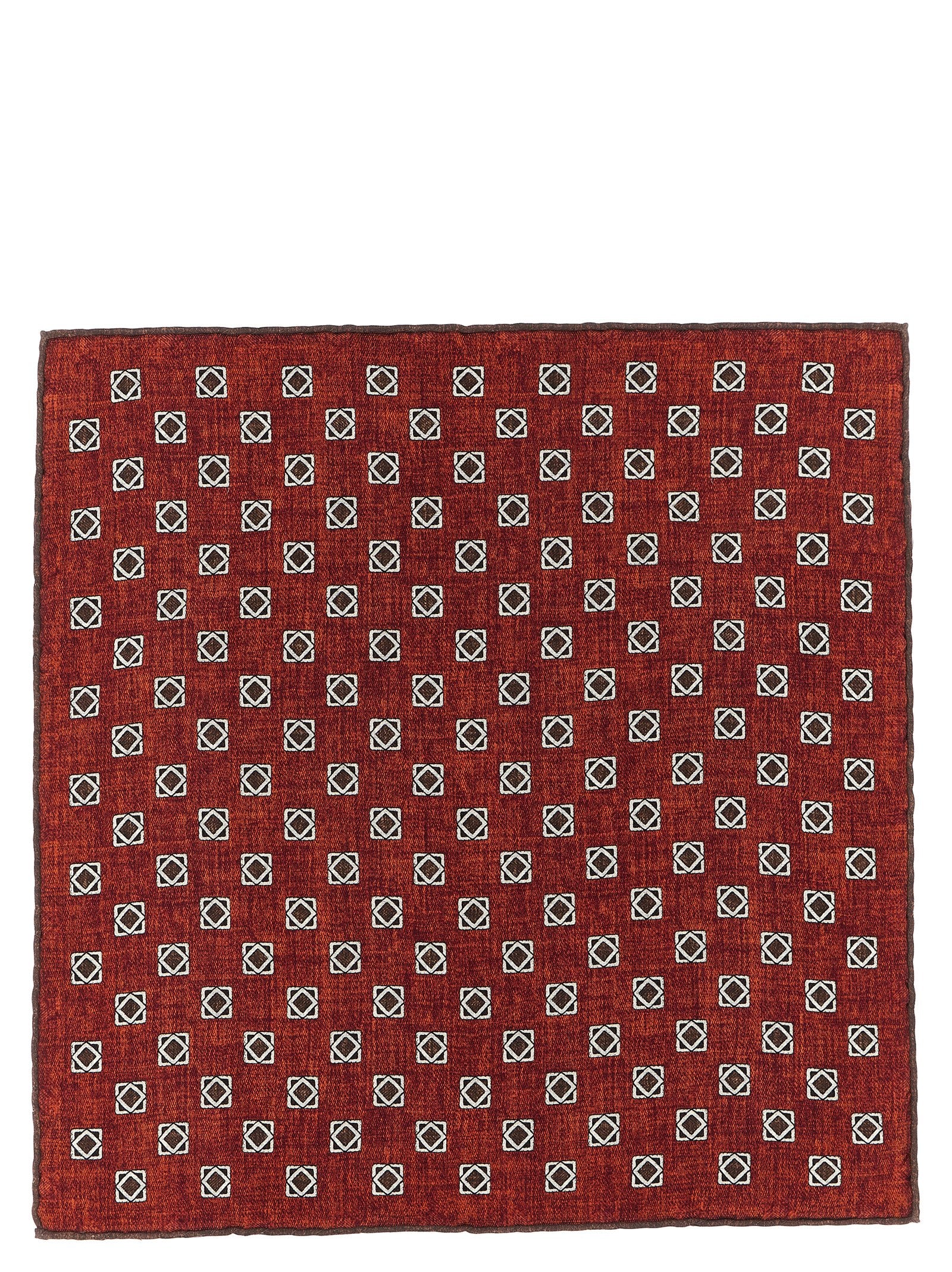 Brunello Cucinelli Multicolor Silk Pocket Square