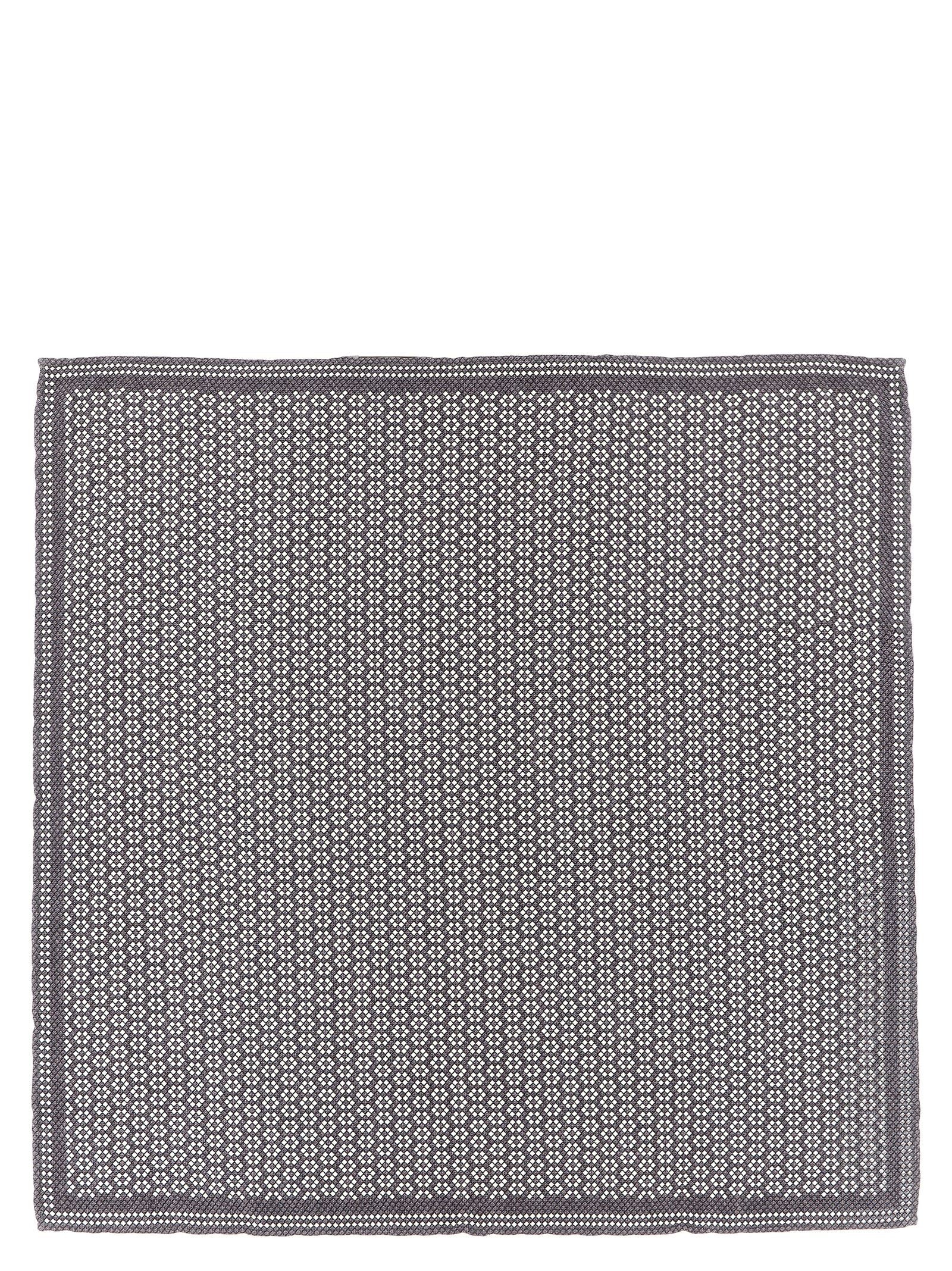 Brunello Cucinelli Multicolor Silk Pocket Square