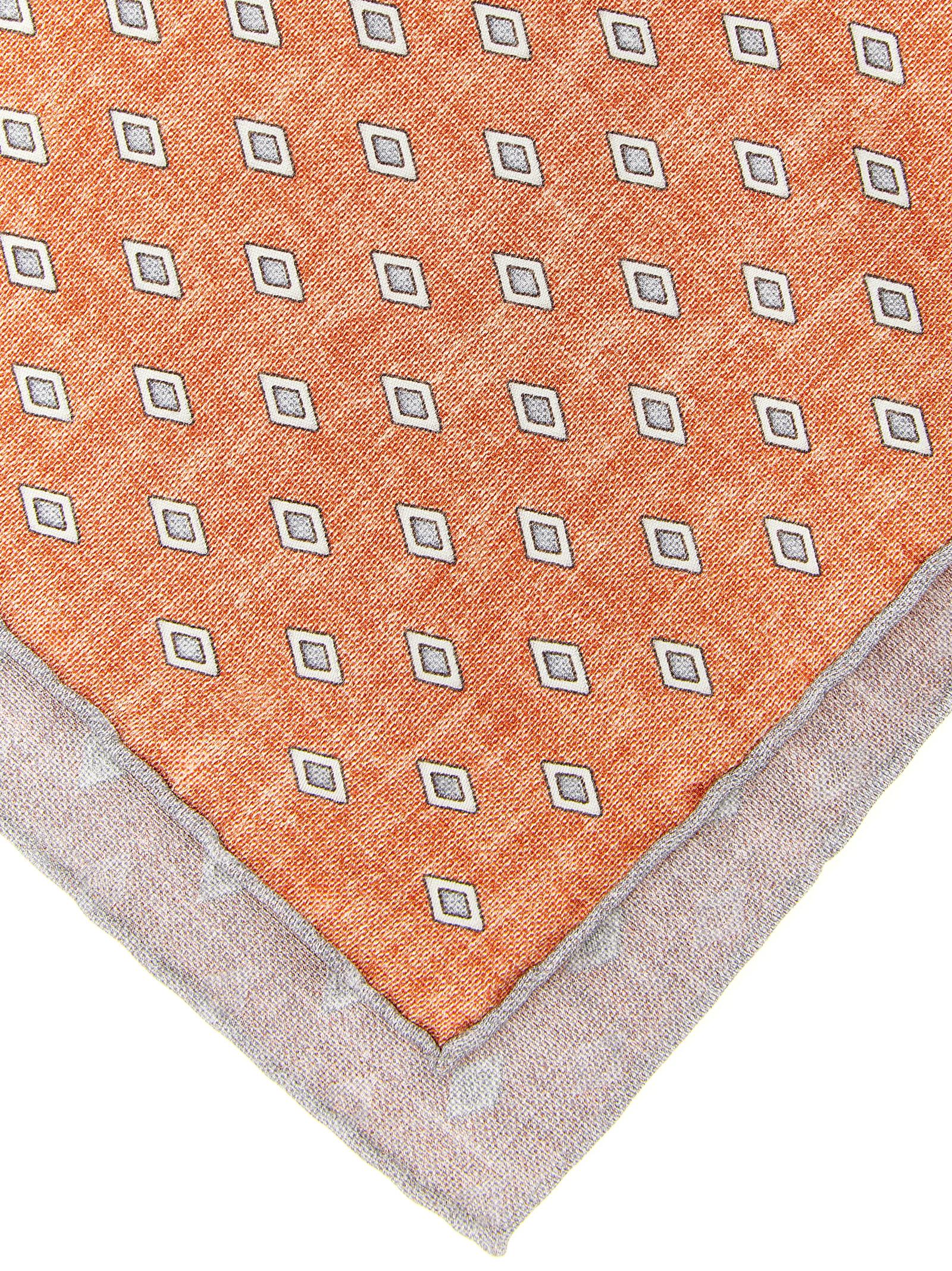 Brunello Cucinelli Multicolor Silk Pocket Square