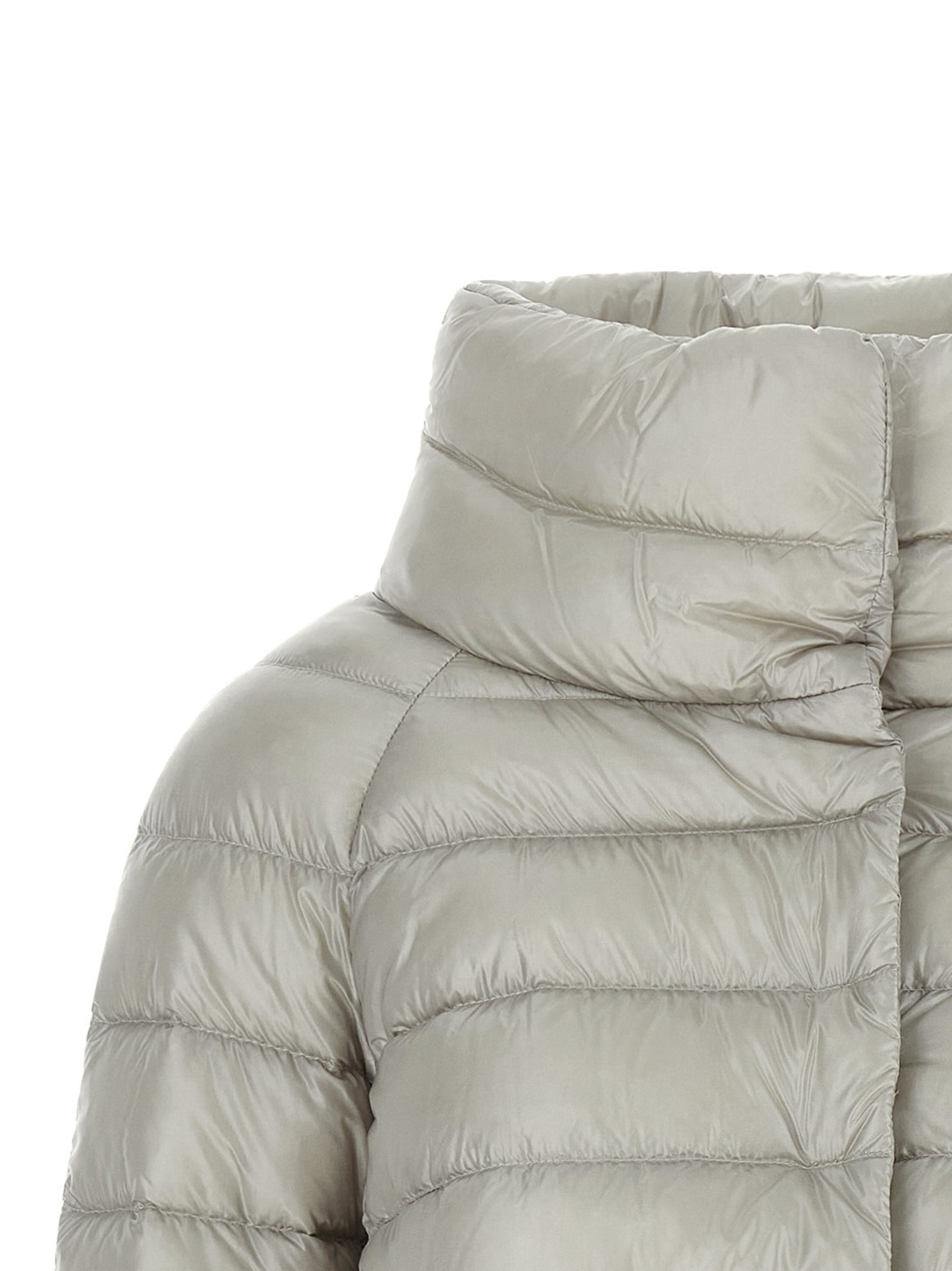 Herno Gray Polyamide Coat