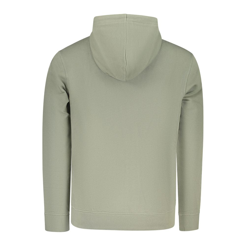 Hugo Boss Green Cotton Sweatshirt