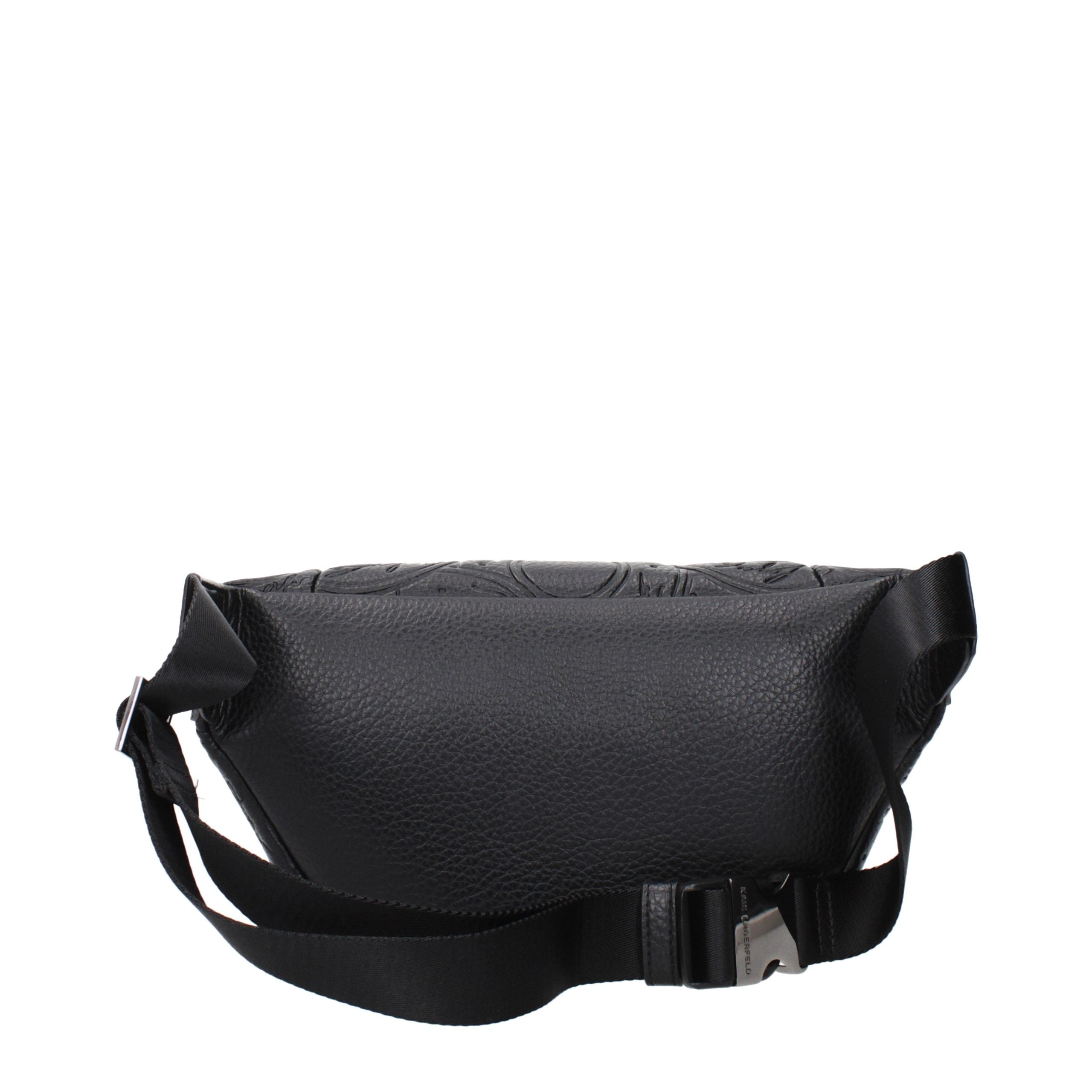 Karl Lagerfeld Black Polyethylene Backpack