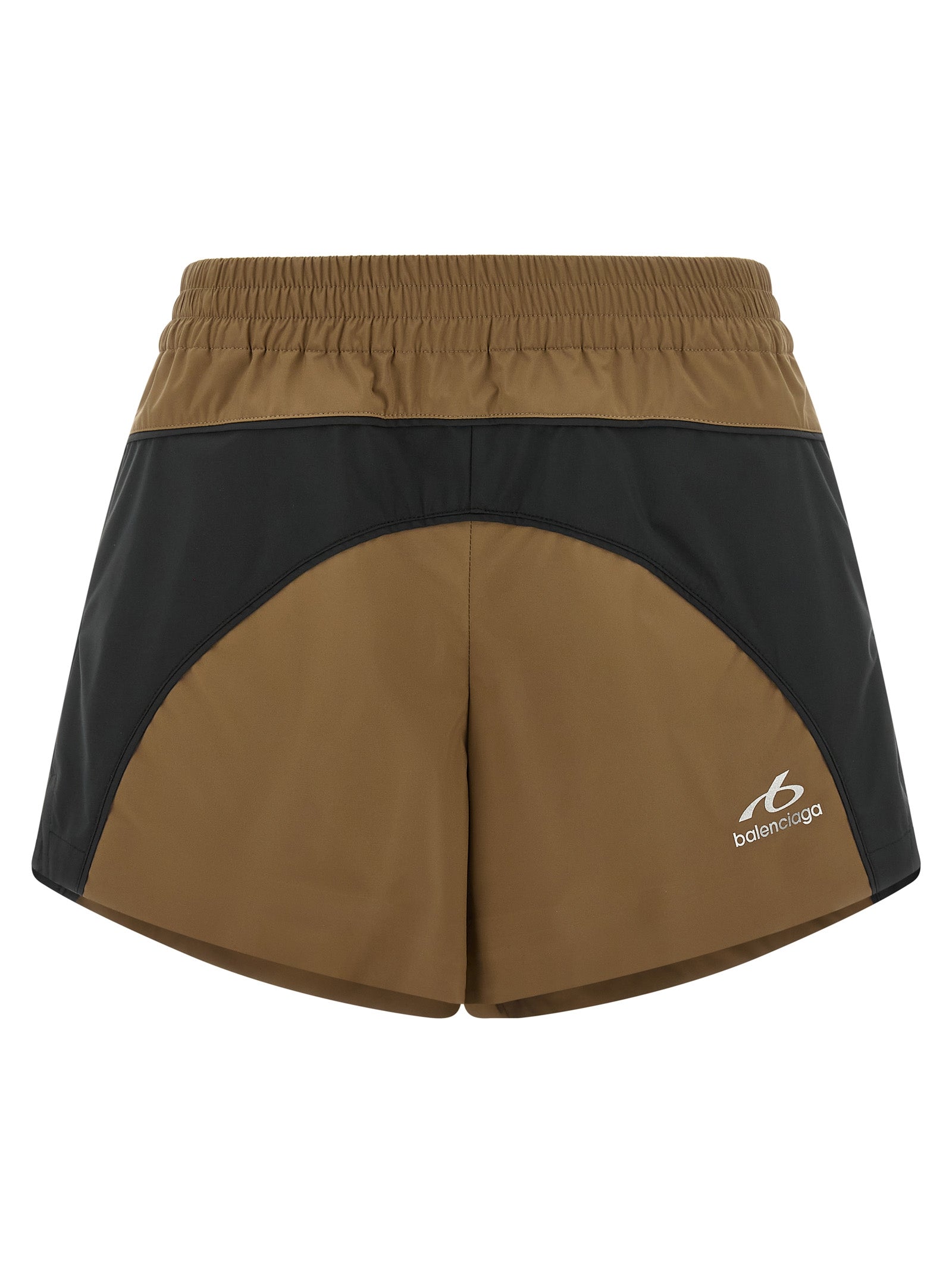 Balenciaga Brown Polyester Bermuda Shorts