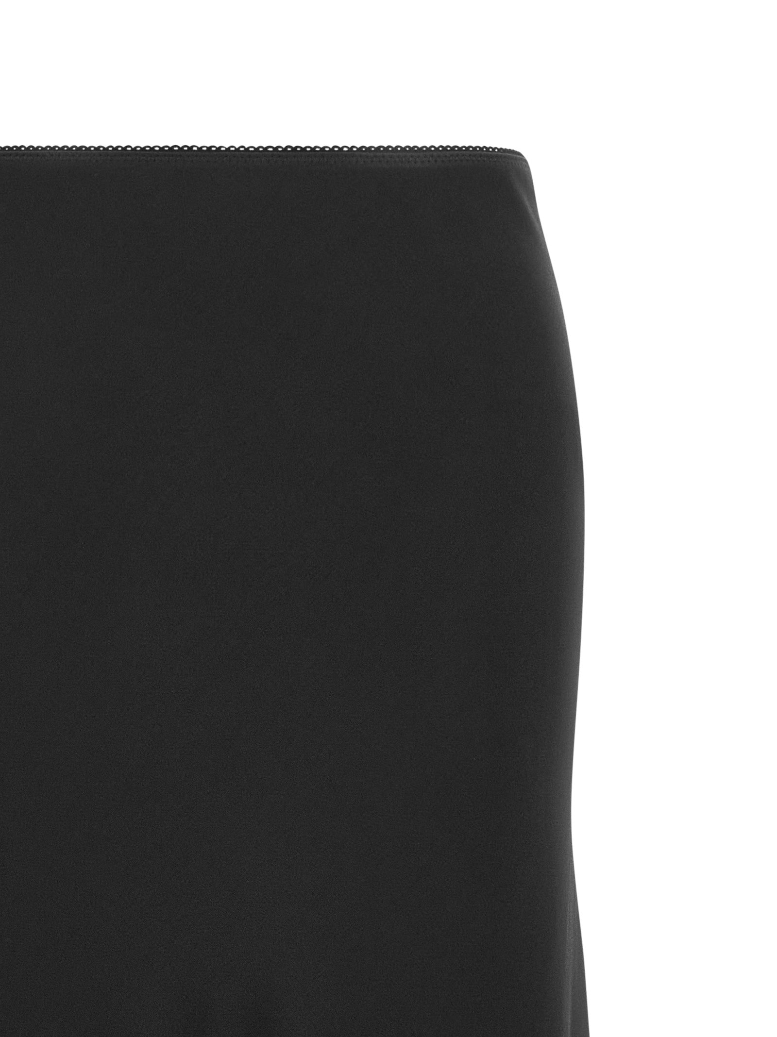 Fabiana Filippi Black Acetate Mini Skirt