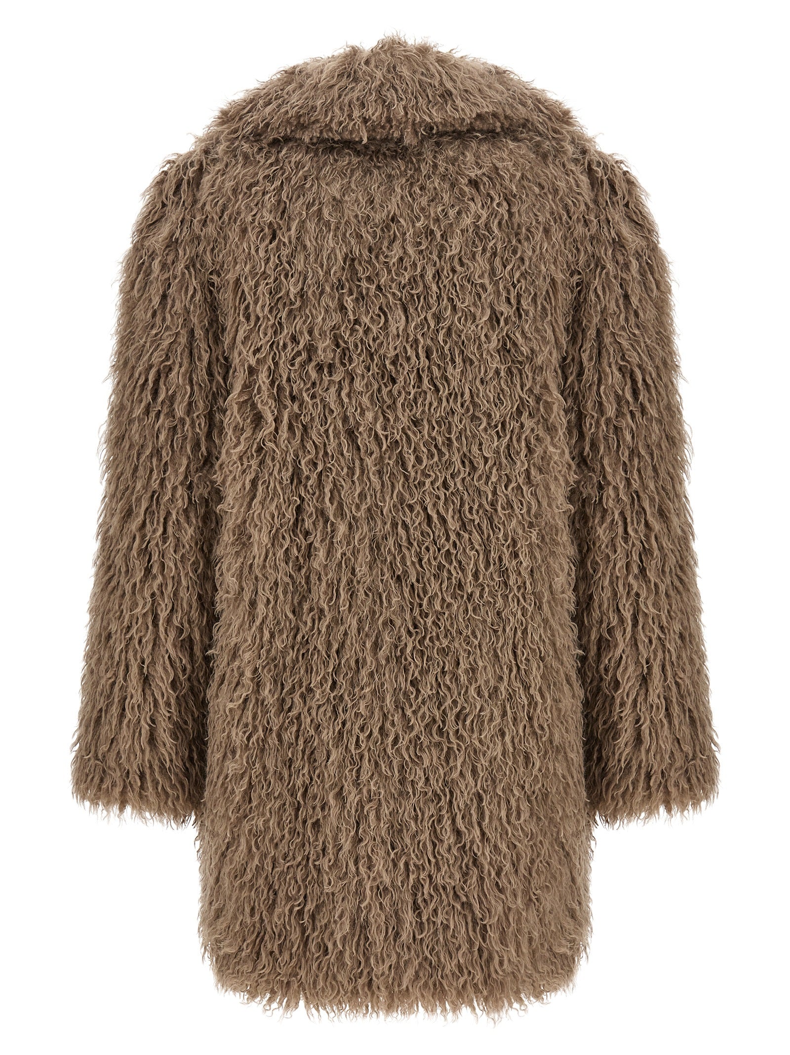 Tagliatore Gray Polyester Coat