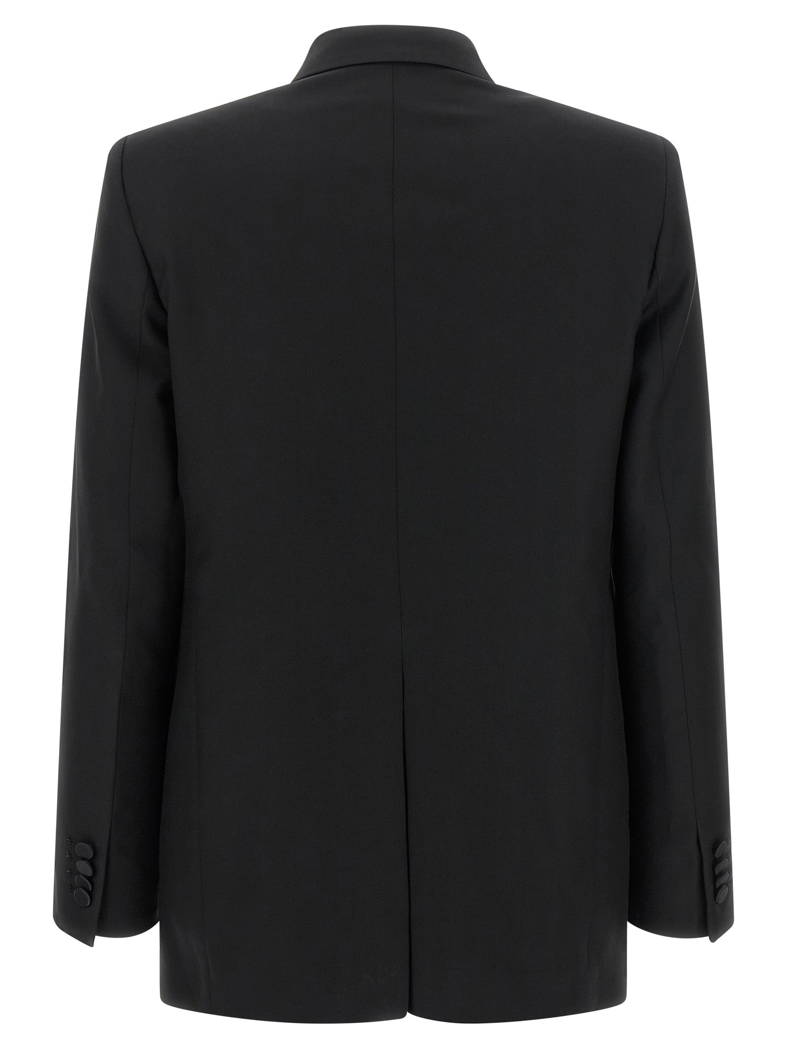 Tagliatore Black Virgin Wool Blazer