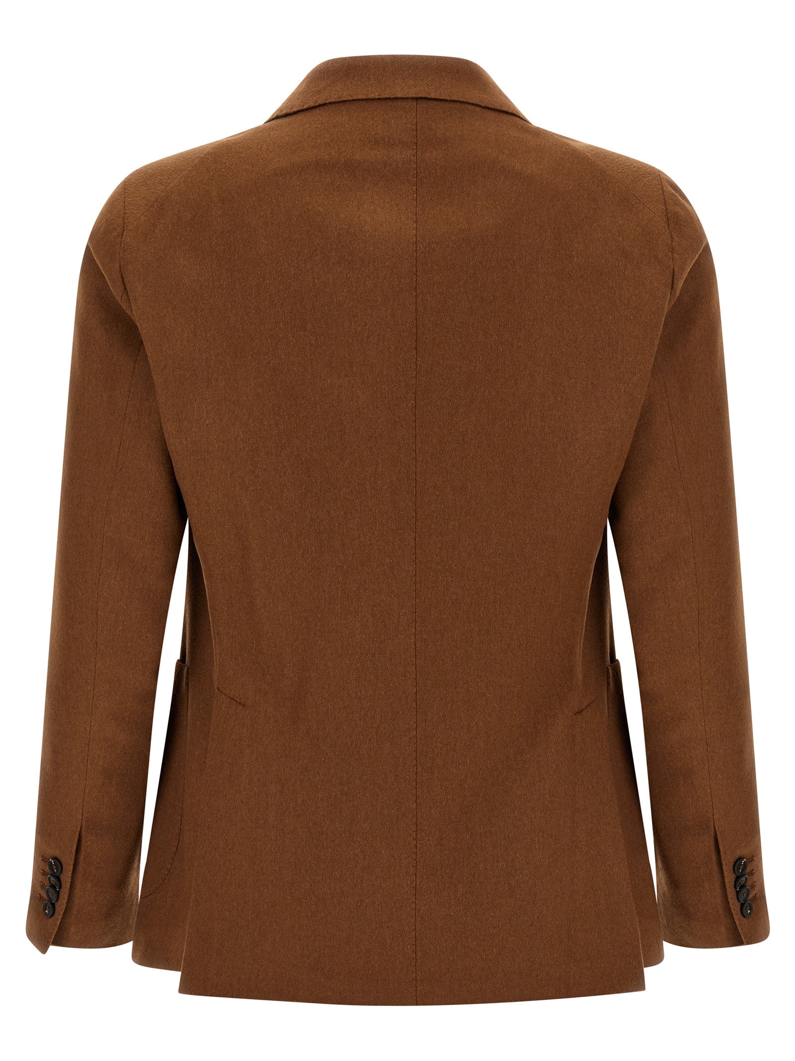 Tagliatore Brown Camel Hair Blazer