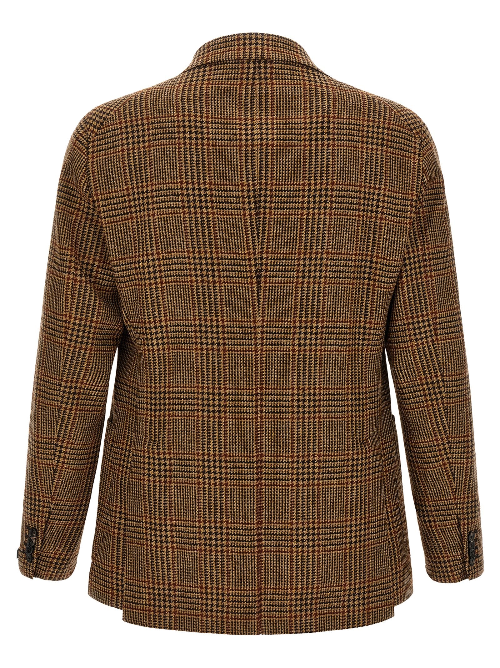 Tagliatore Brown Virgin Wool Blazer