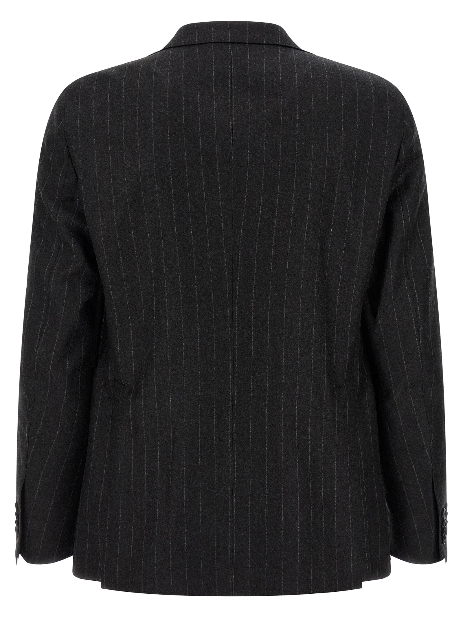 Tagliatore Gray Virgin Wool Two-Piece Suit