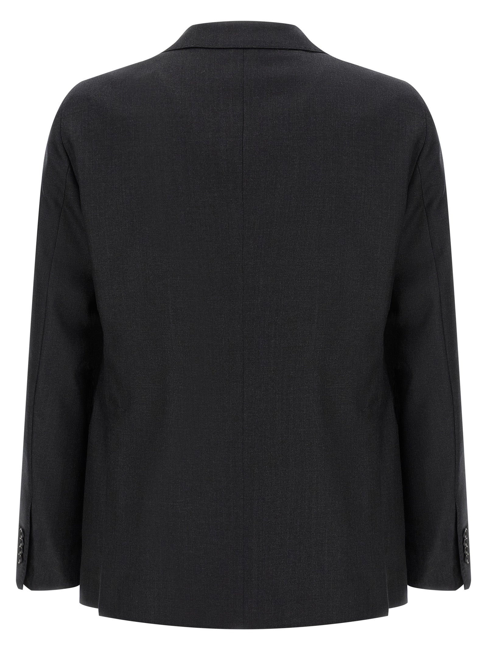 Tagliatore Gray Virgin Wool Two-Piece Suit