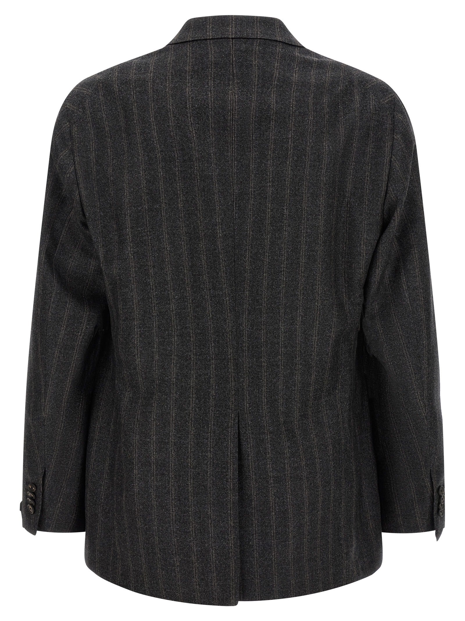 Tagliatore Gray Virgin Wool Two-Piece Suit