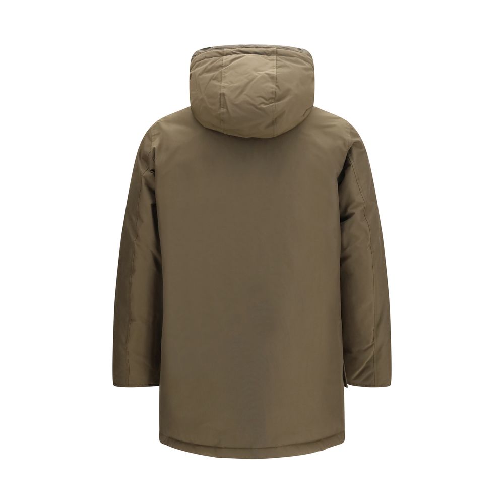Woolrich Bicolor Cotton Parka