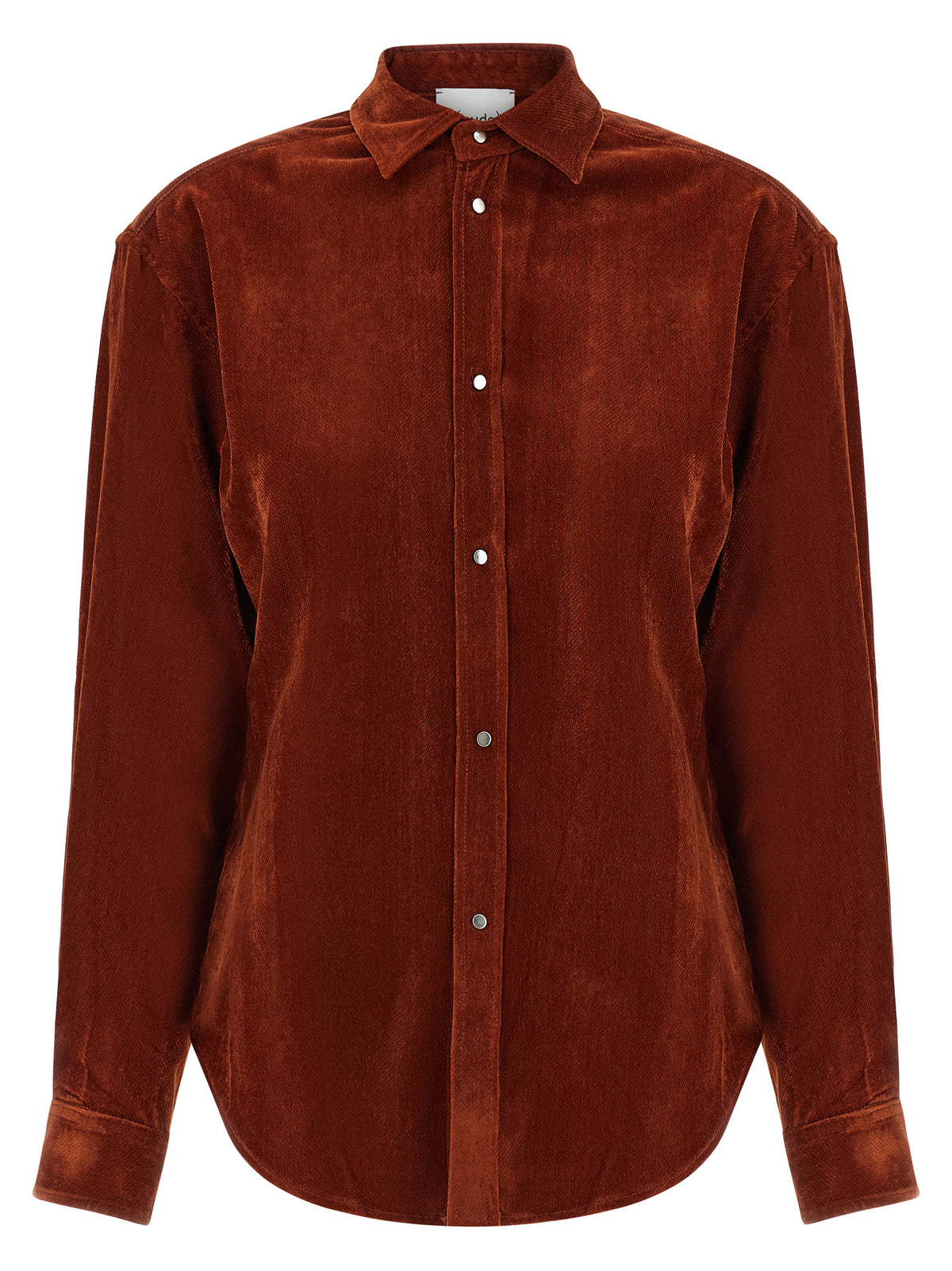 NUDE Red Viscose Blouse