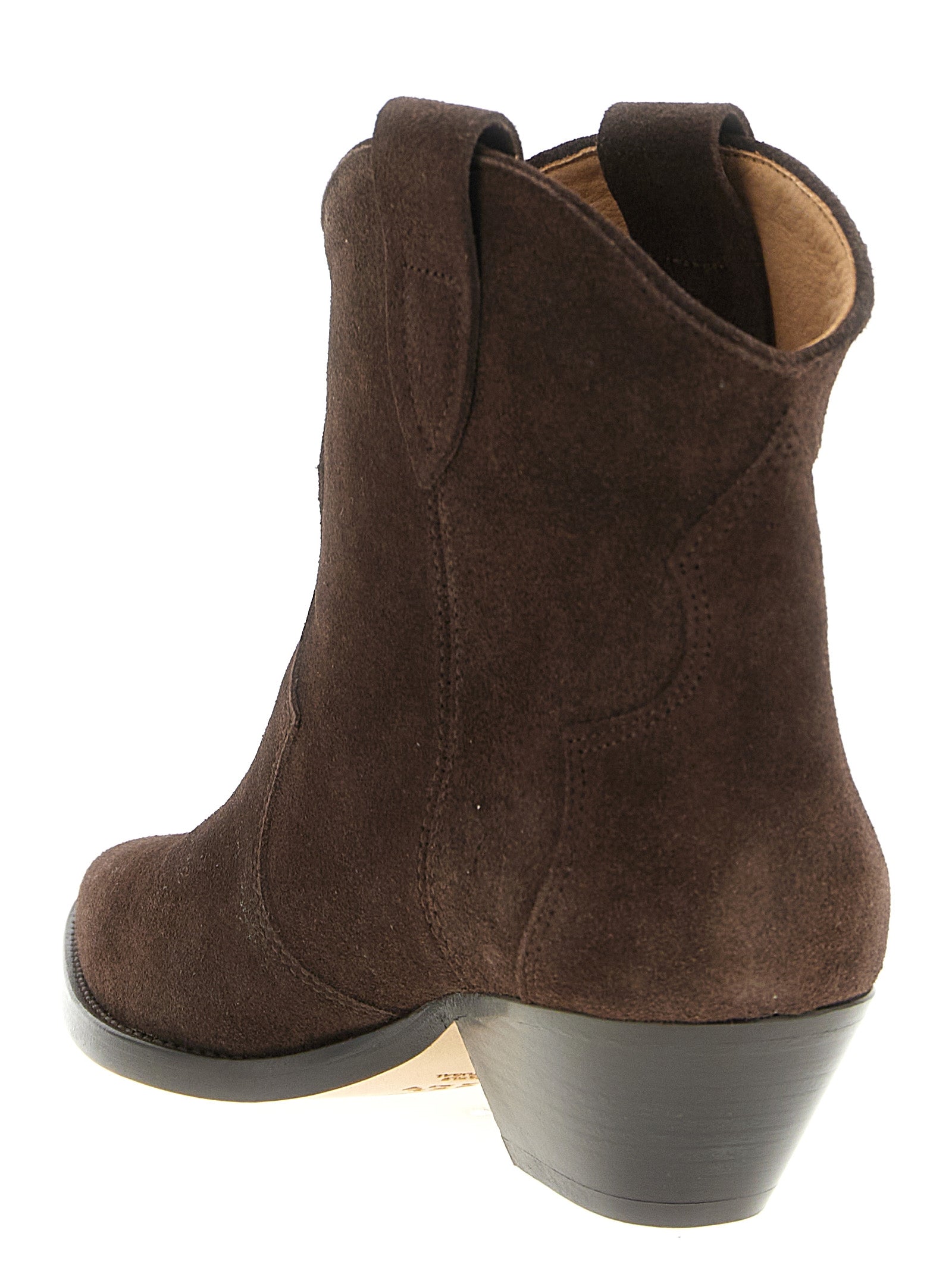 Isabel Marant Brown Calfskin Chelsea Boots