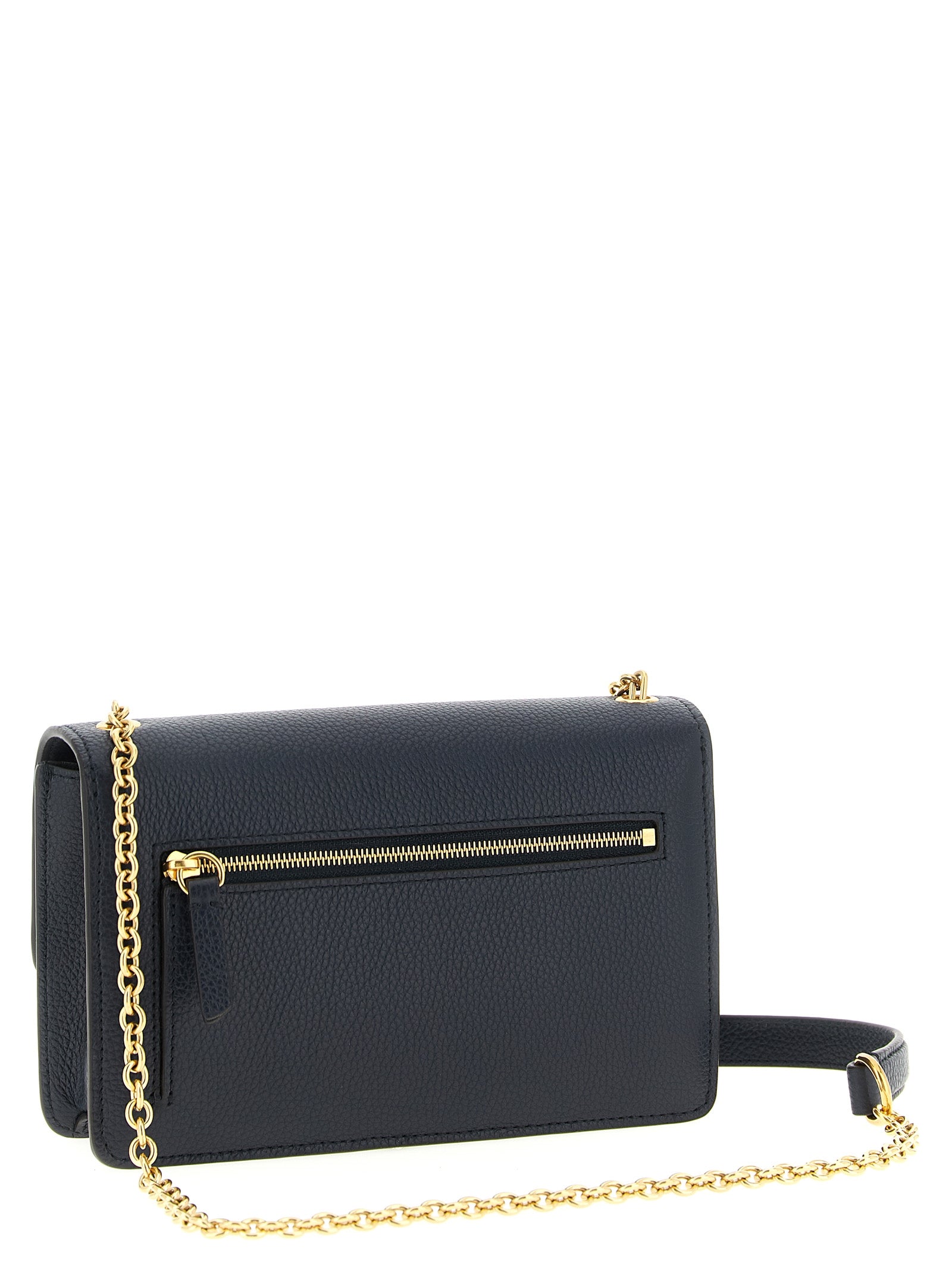 Mulberry Blue Calfskin Crossbody Bag