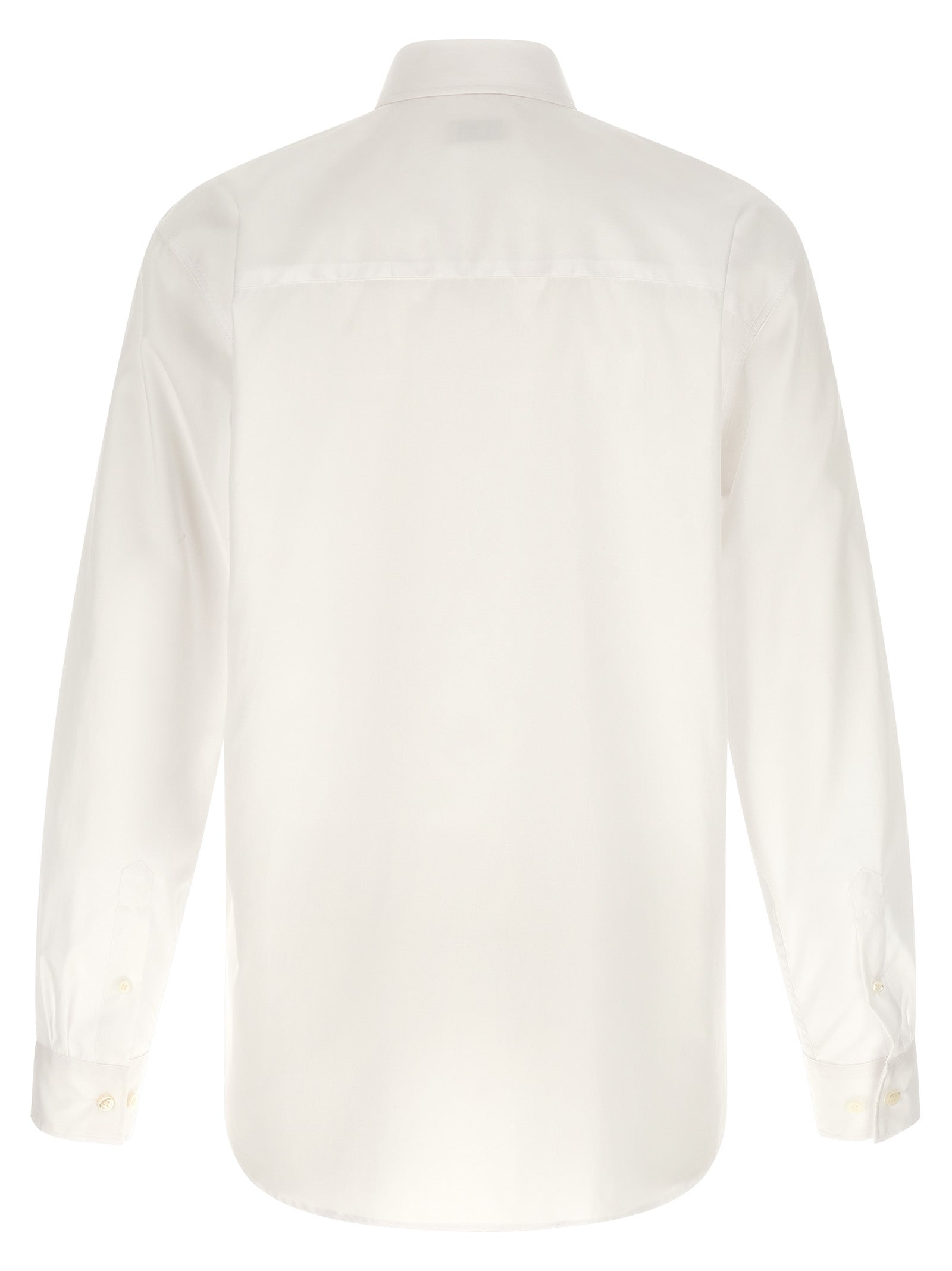 Dries Van Noten White Cotton Blouse