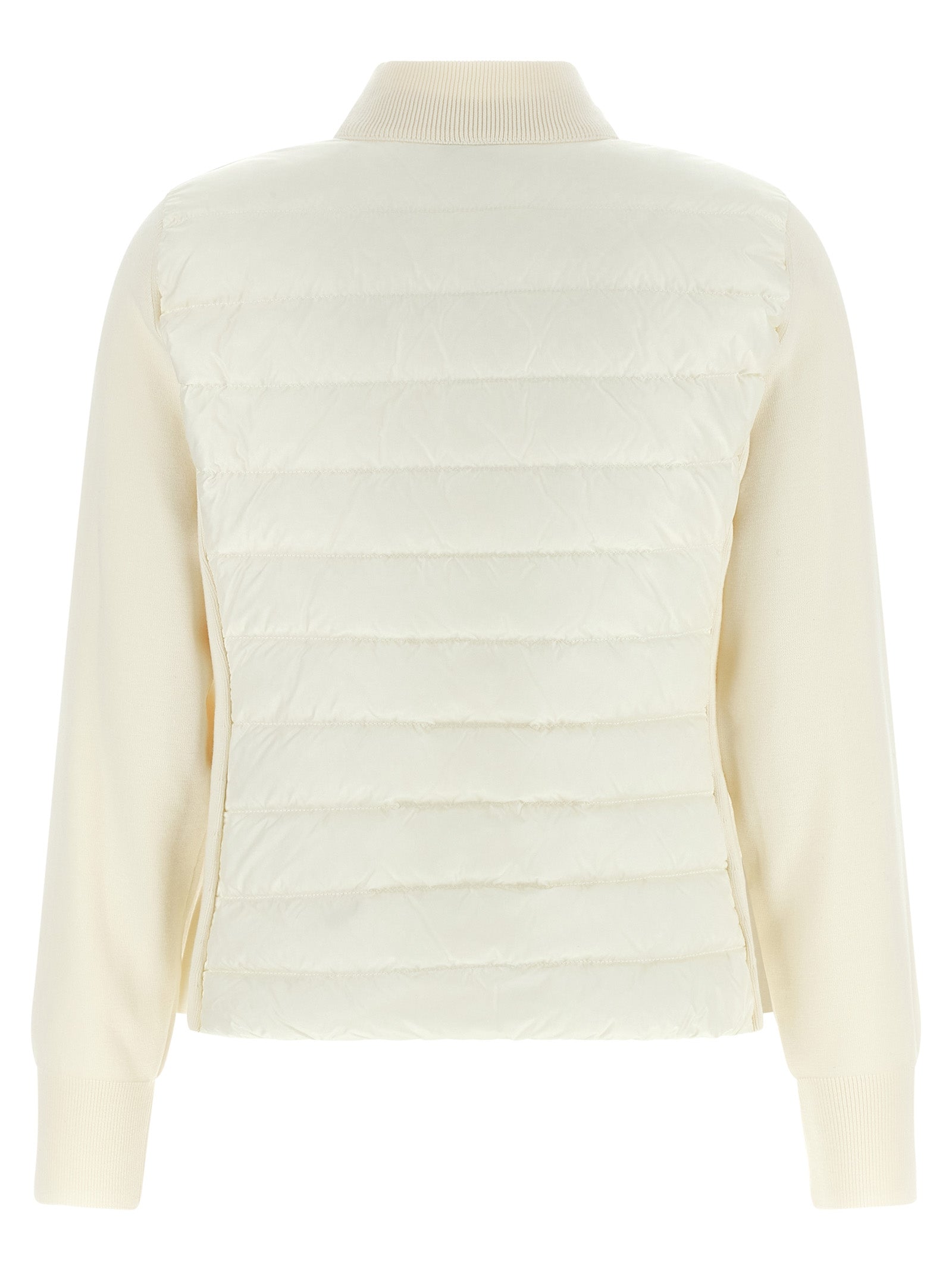 Moncler White Polyamide Cardigan