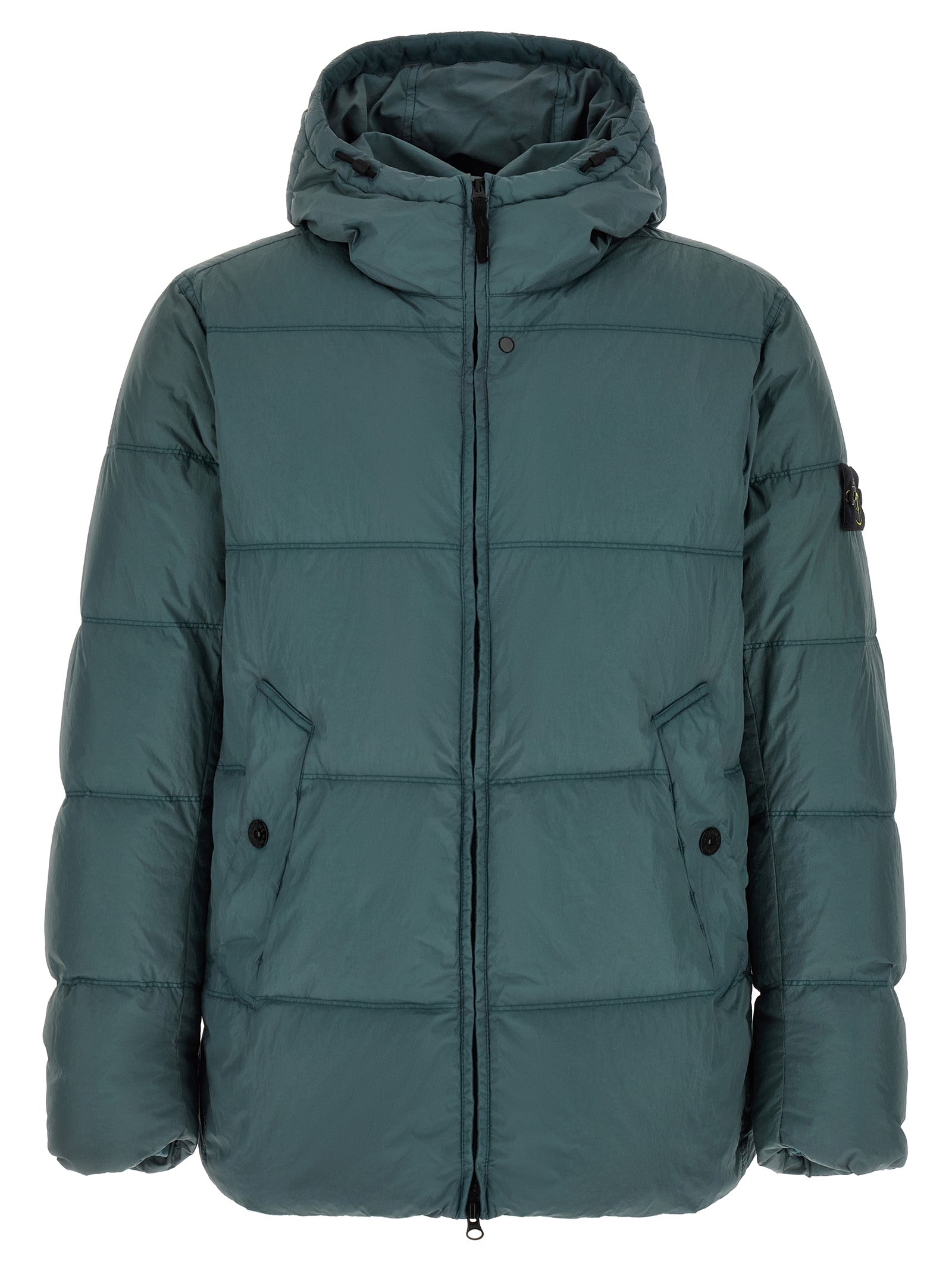 Stone Island Bicolor Polyamide Full-Length Jacket