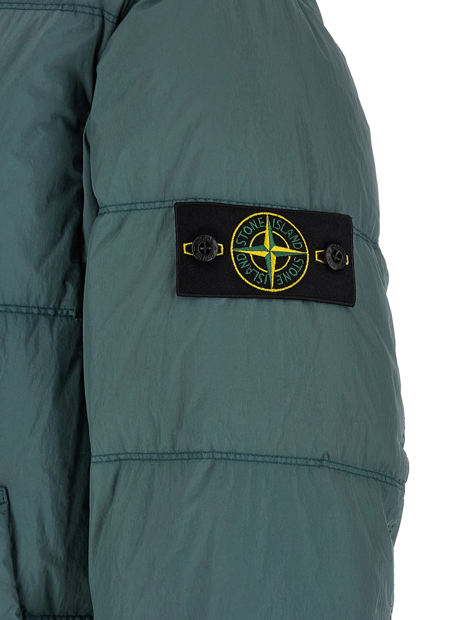 Stone Island Bicolor Polyamide Full-Length Jacket