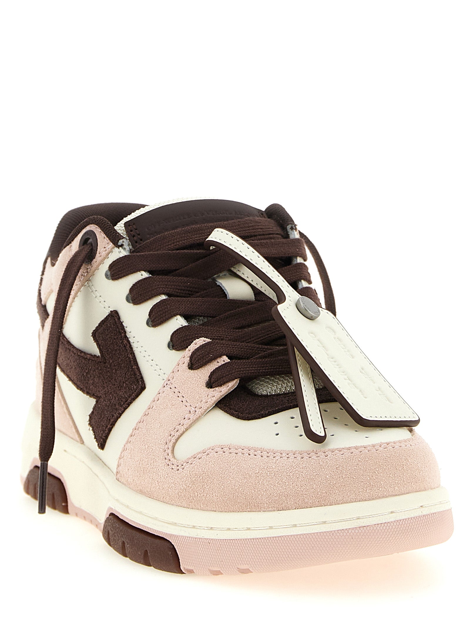 Off-White Multicolor Cowhide Low Top Sneakers