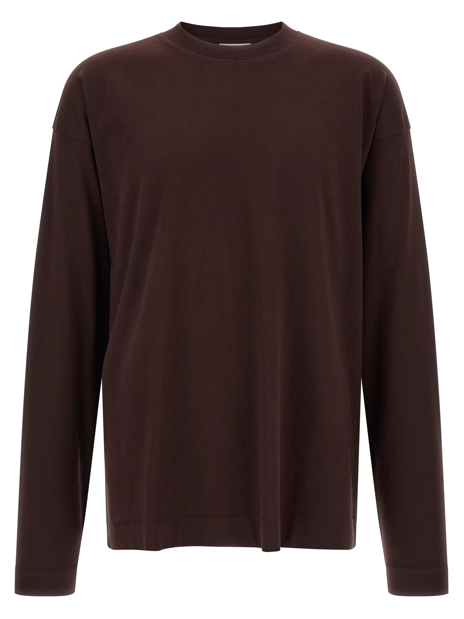 Dries Van Noten Bordeaux Cotton T-Shirt