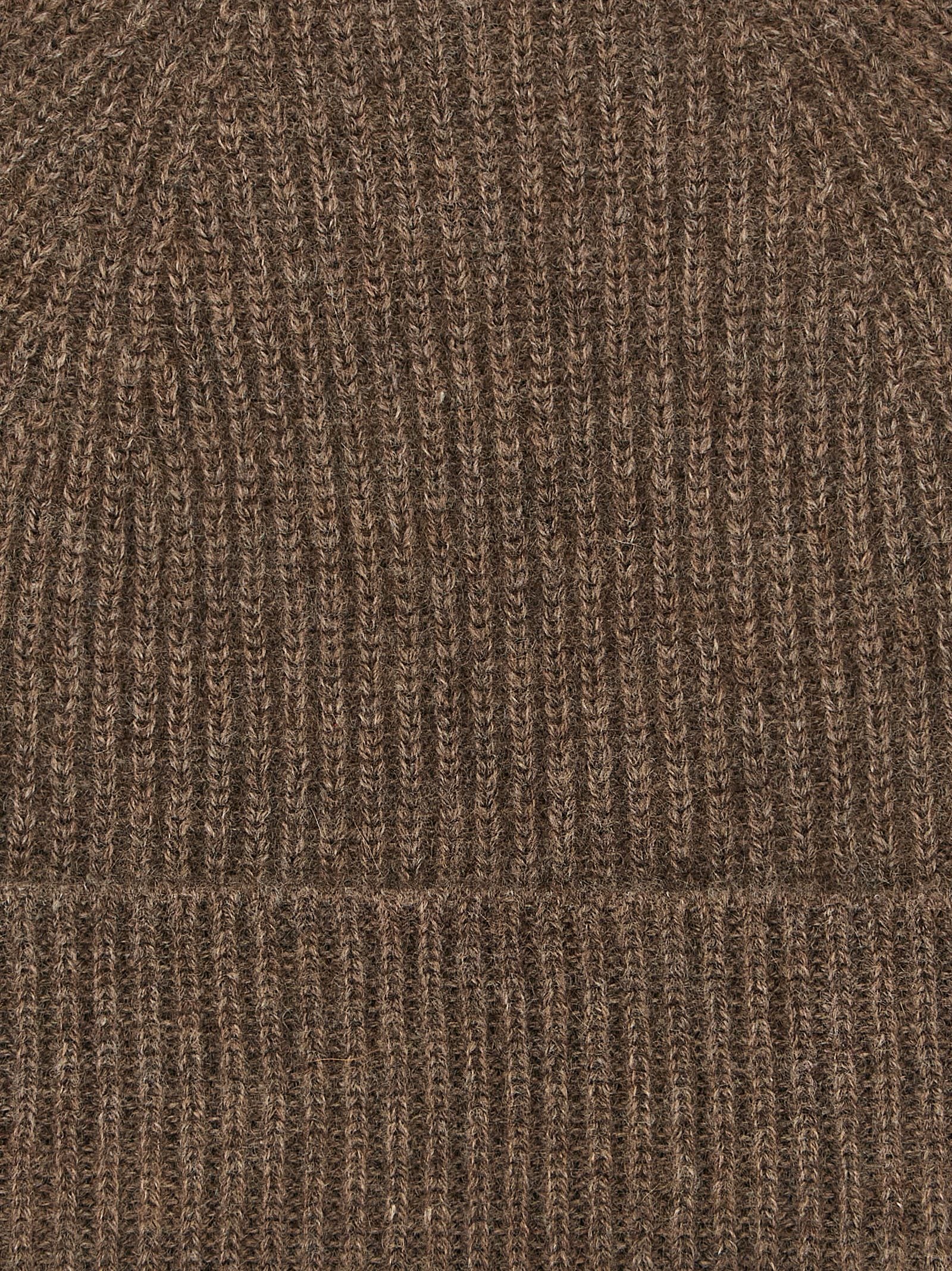 Ballantyne Brown Cashmere Beanie
