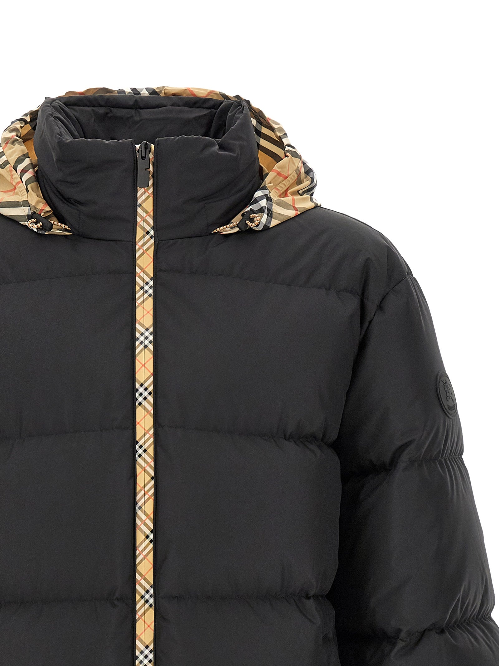 Burberry Black Polyester Parka