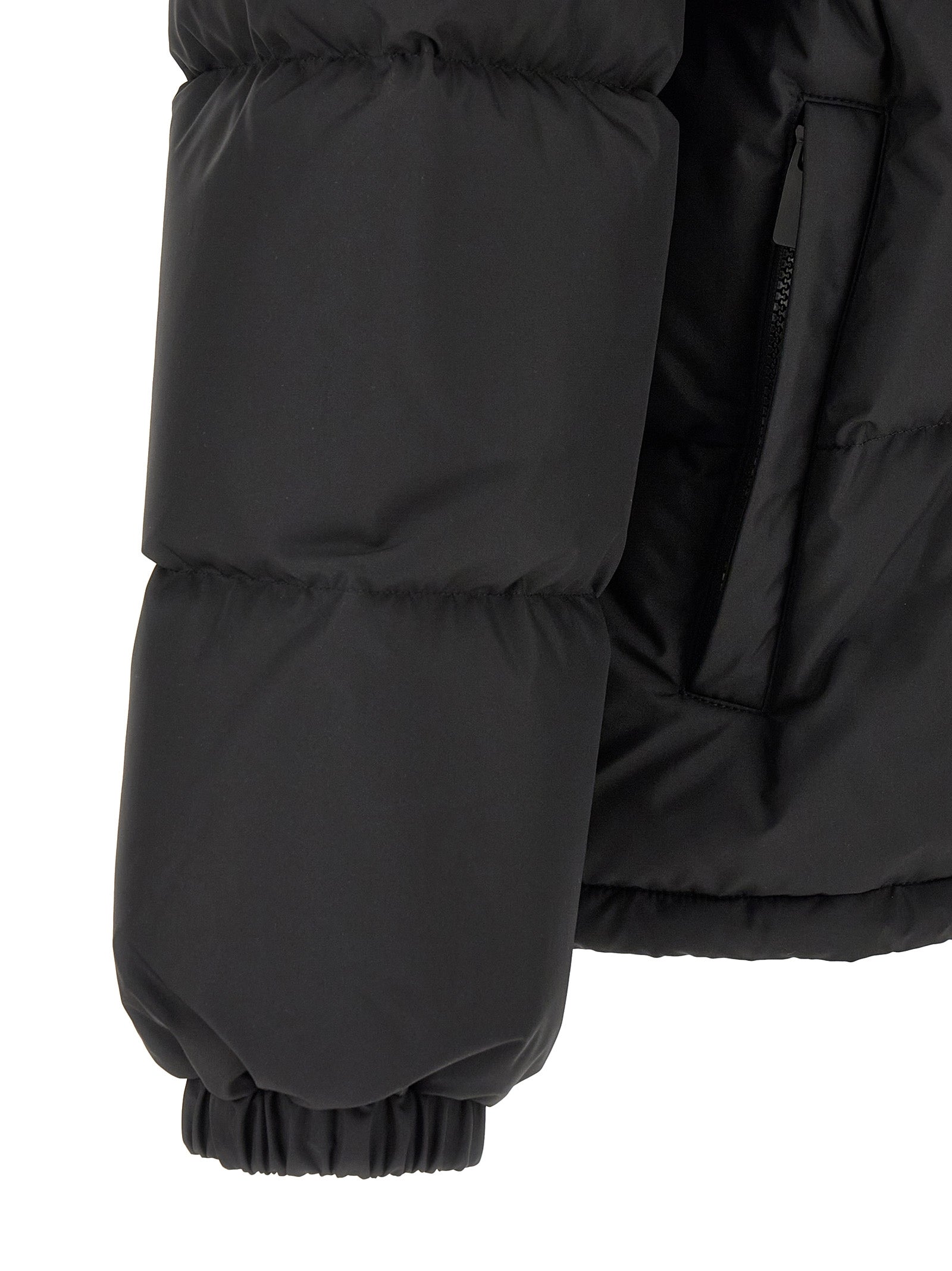 Burberry Black Polyester Parka