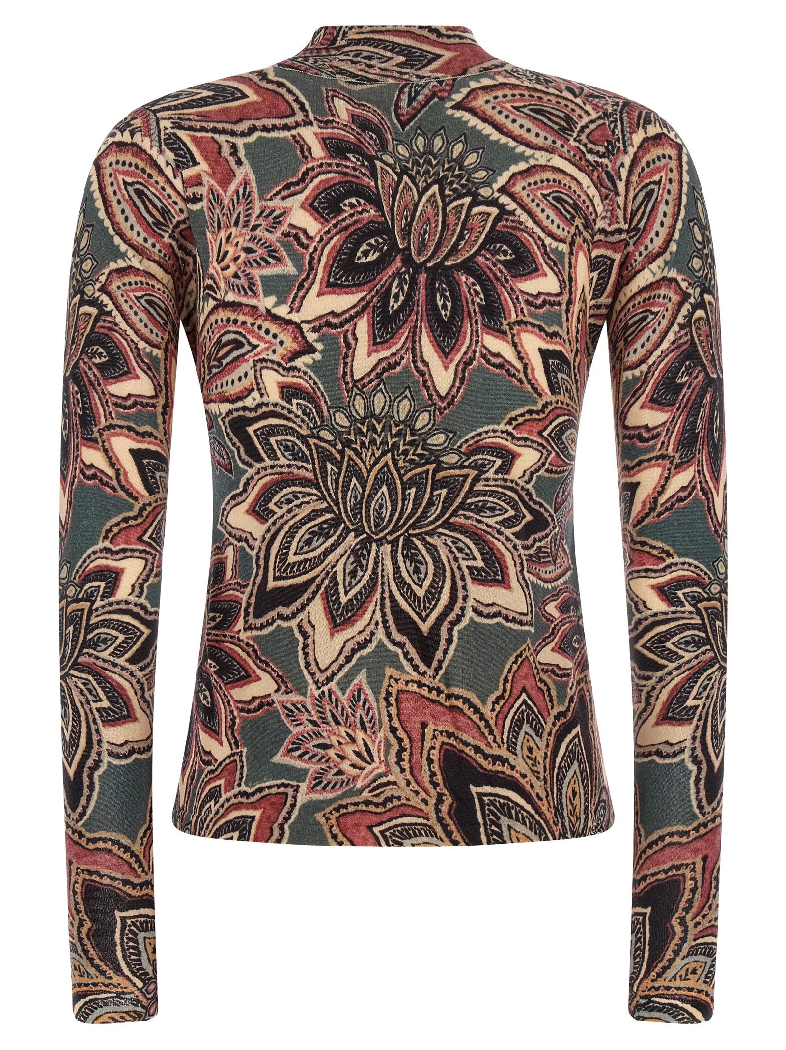 FARM RIO Multicolor Wool Pattern Shirt