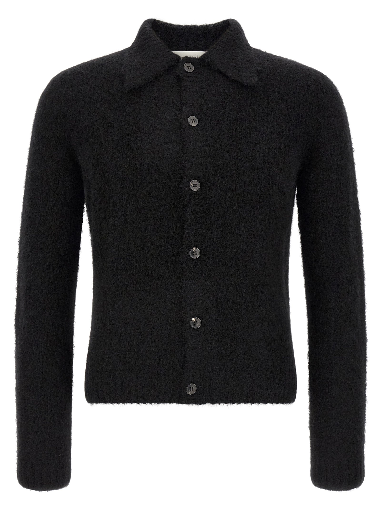 Dries Van Noten Black Wool Cardigan