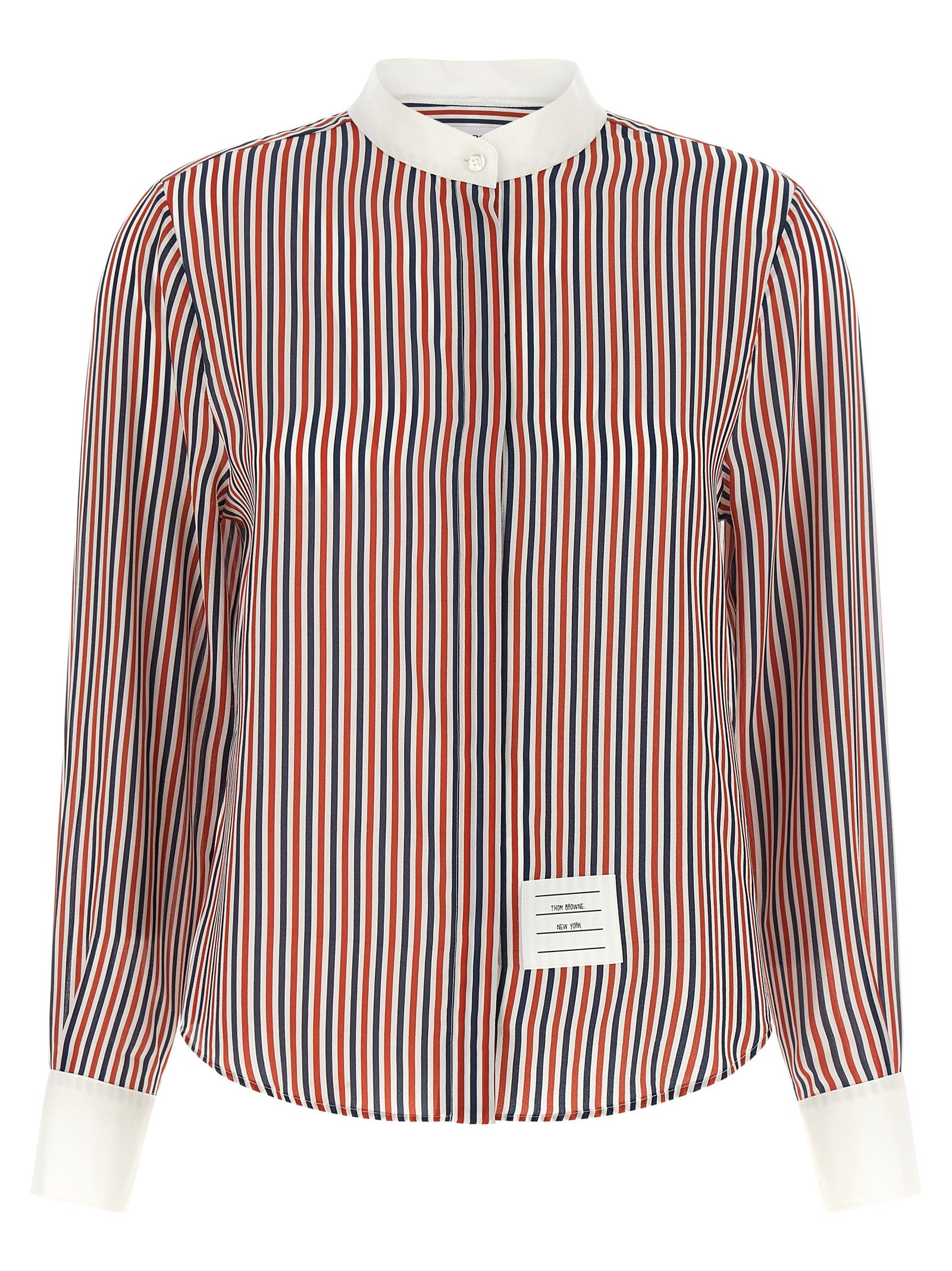 Thom Browne Multicolor Silk Blouse