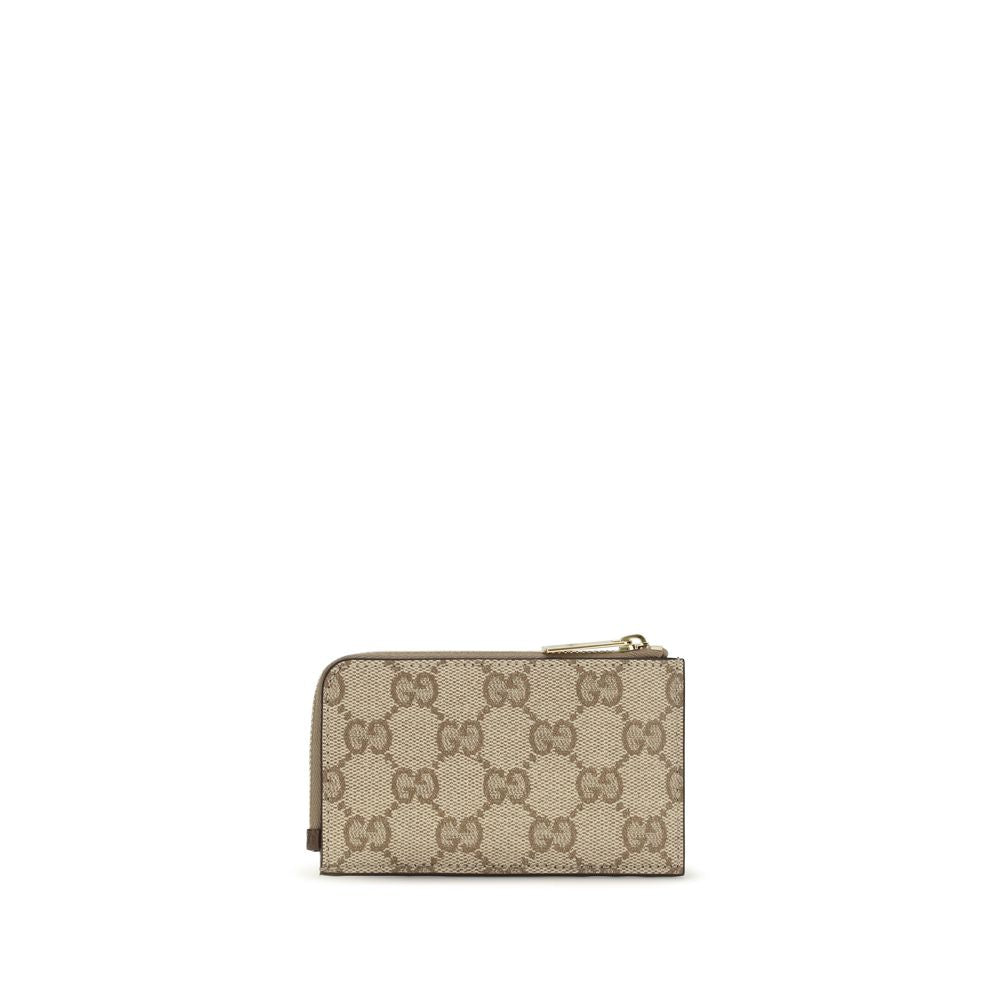 Gucci Beige Cotton Wallet